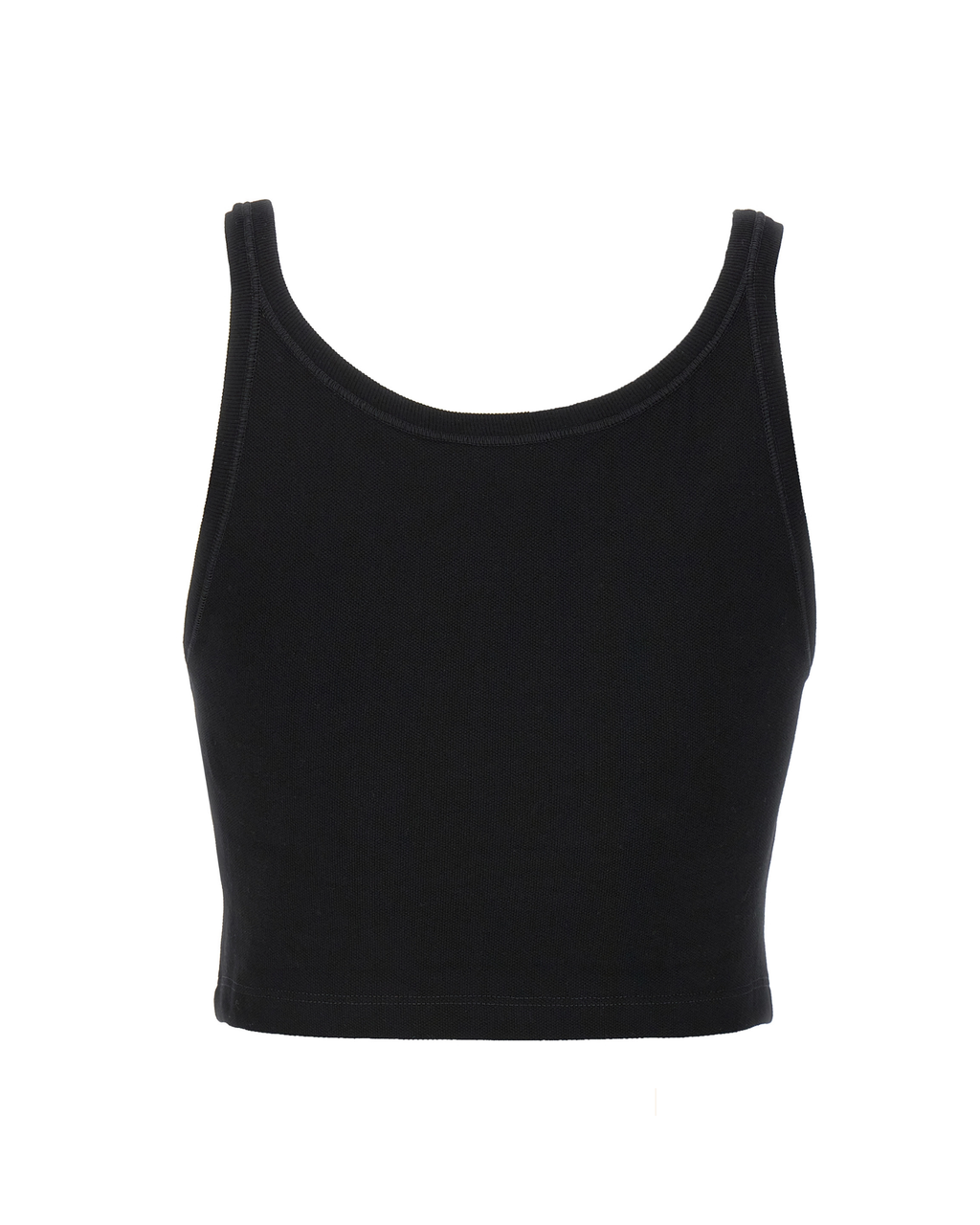 Palm Angels – Classic Logo Crop Tank Top Black