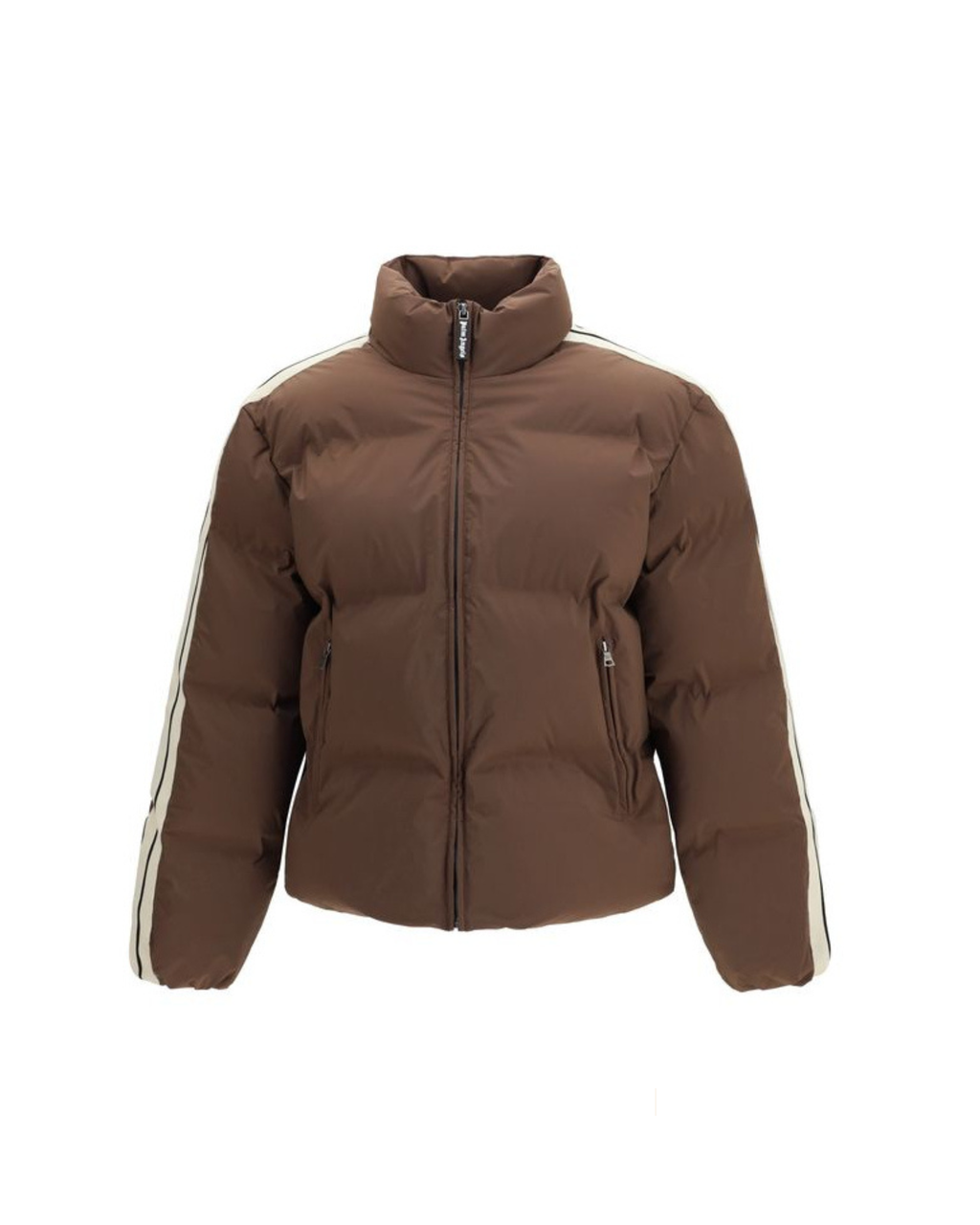 Palm Angels – Classic Logo Track Down Jacket Brown