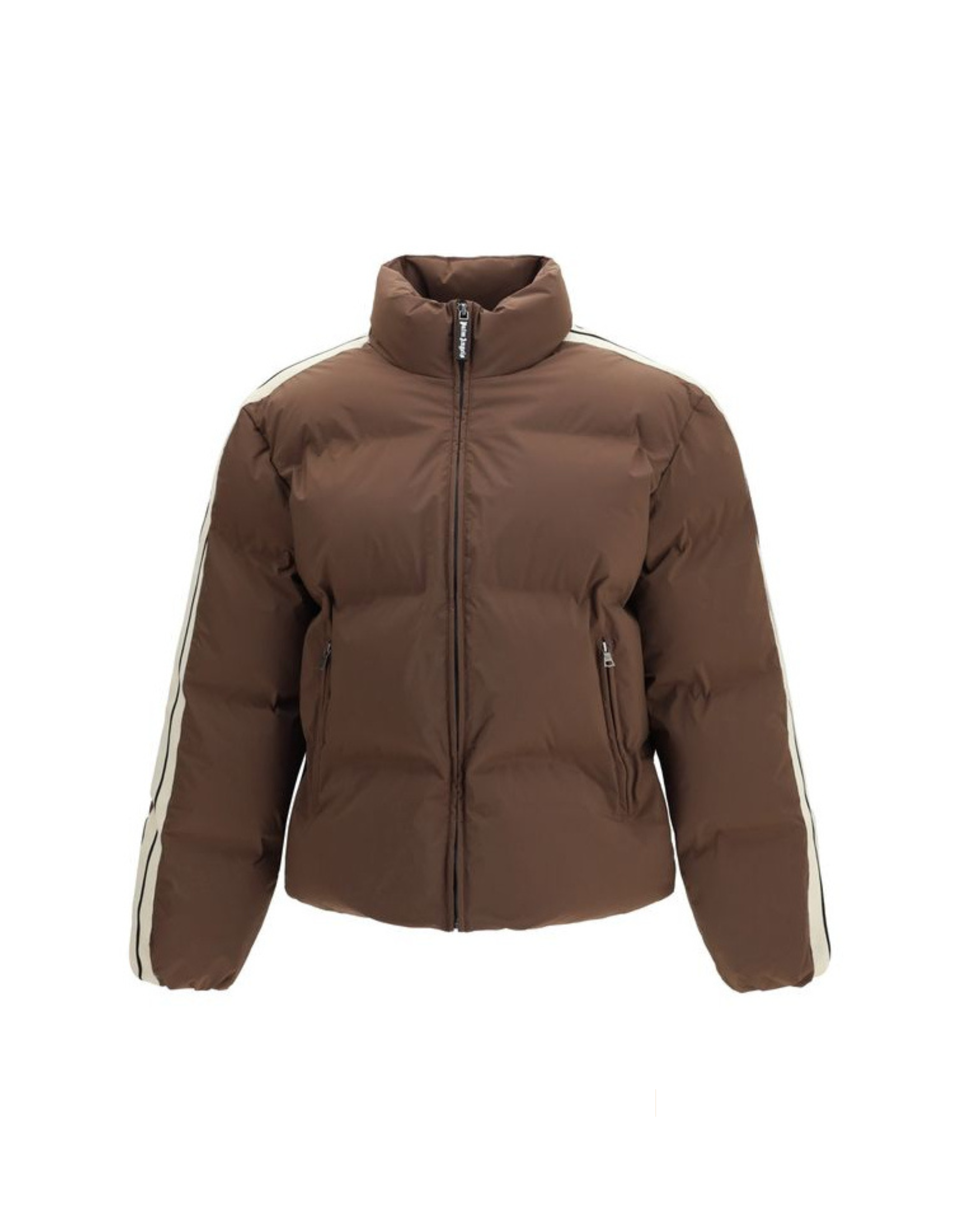 Palm Angels – Classic Logo Track Down Jacket Brown