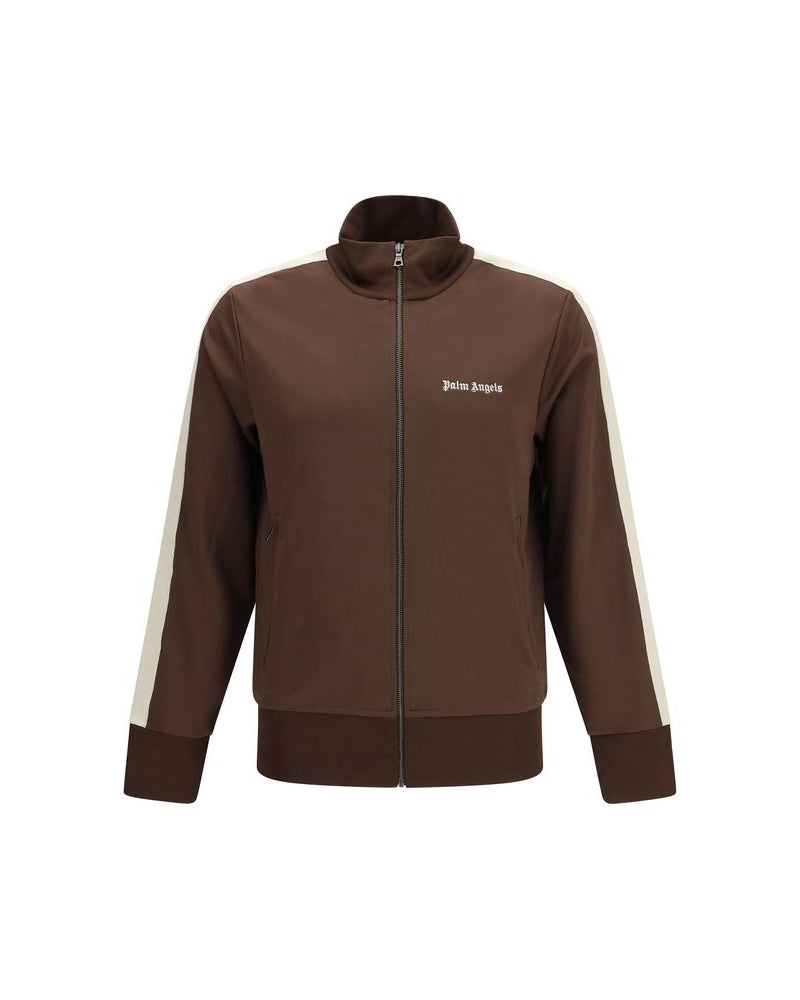 Palm Angels – Classic Logo Track Jacket Brown