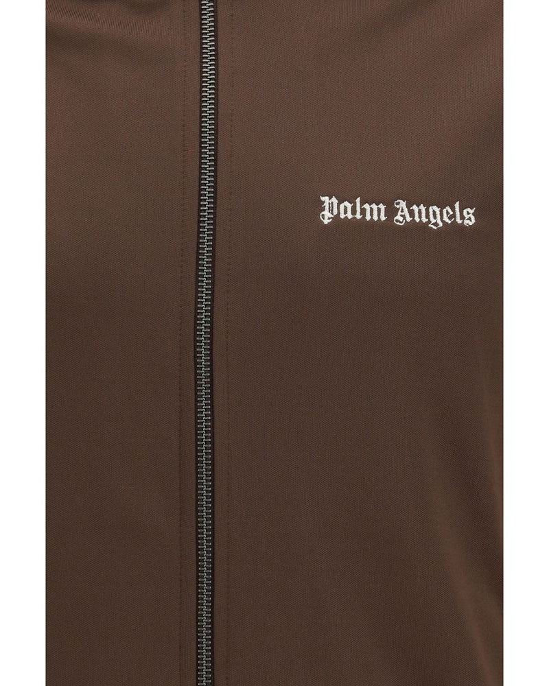 Palm Angels – Classic Logo Track Jacket Brown