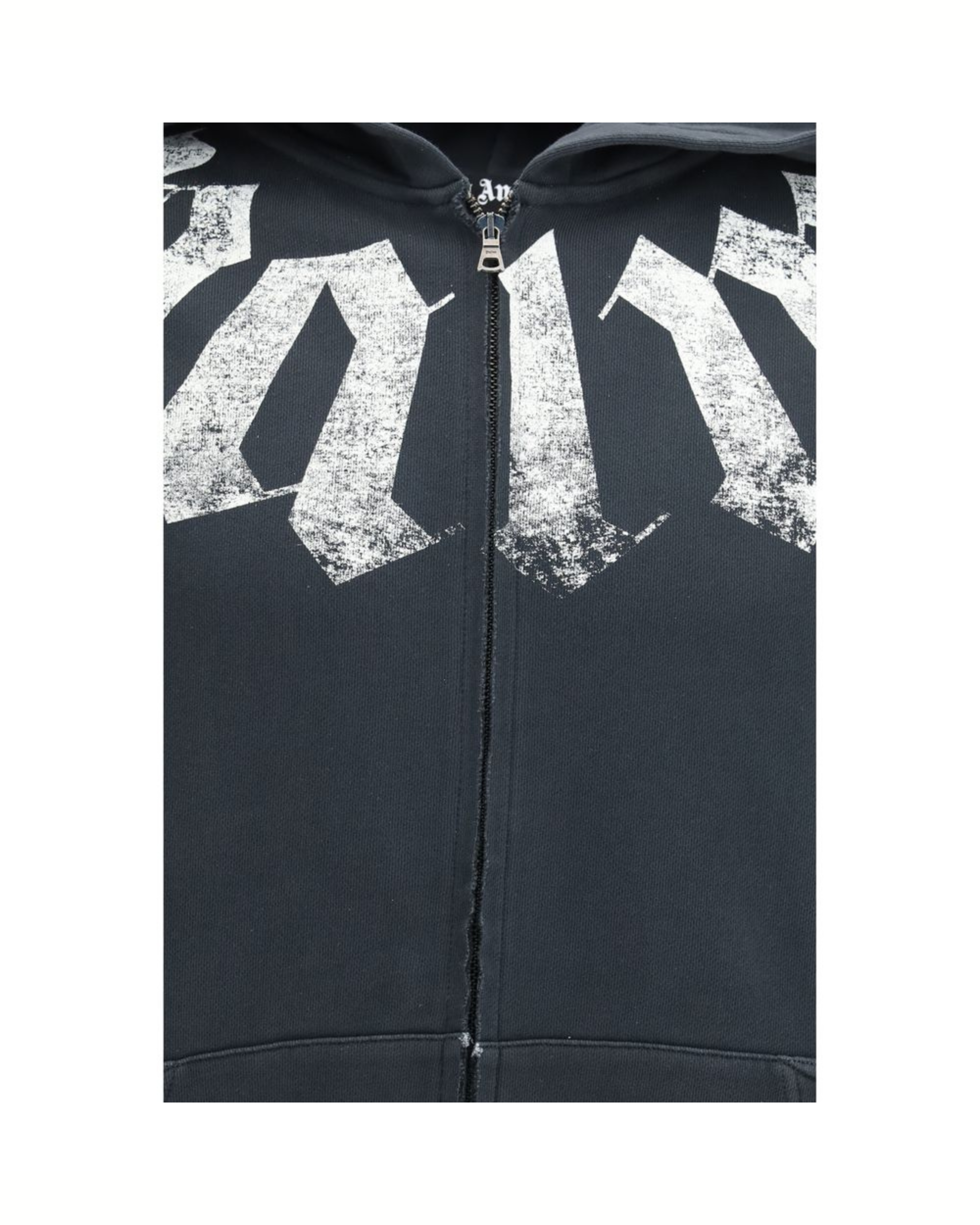 Palm Angels Hooded Zip Sweatshirt