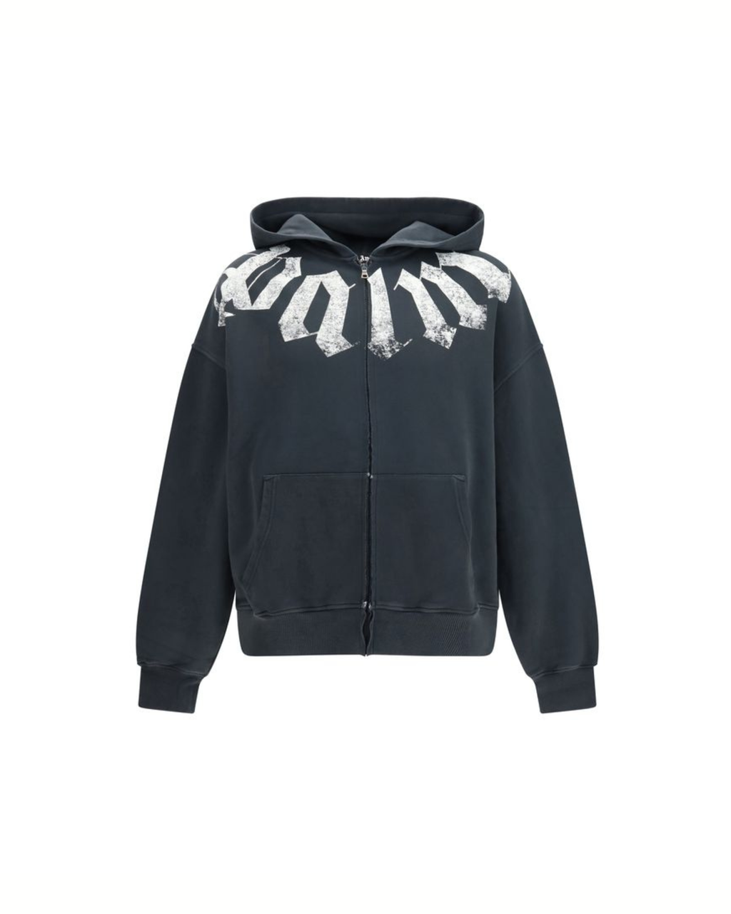 Palm Angels Hooded Zip Sweatshirt