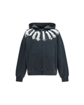 Palm Angels Hooded Zip Sweatshirt