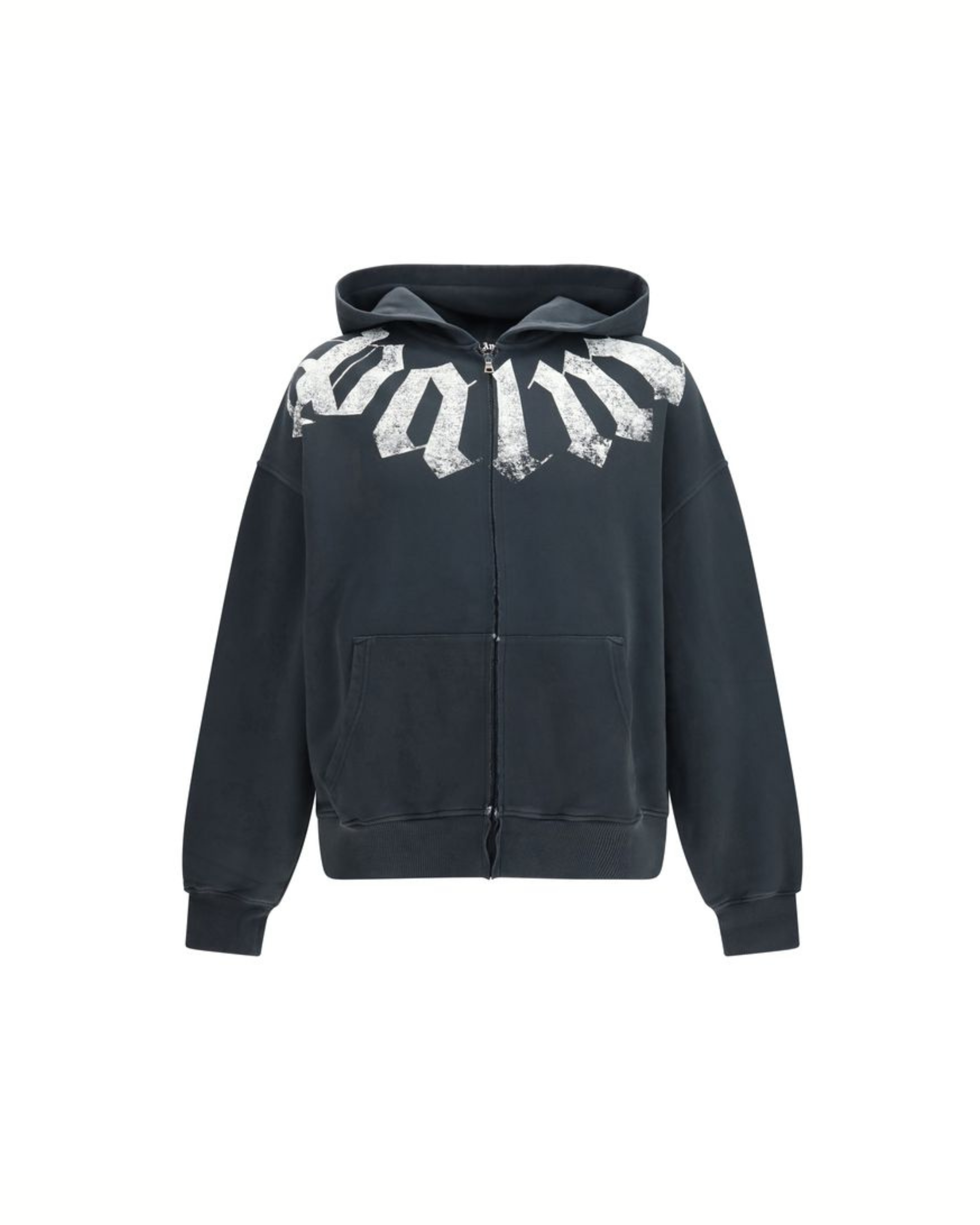 Palm Angels Hooded Zip Sweatshirt