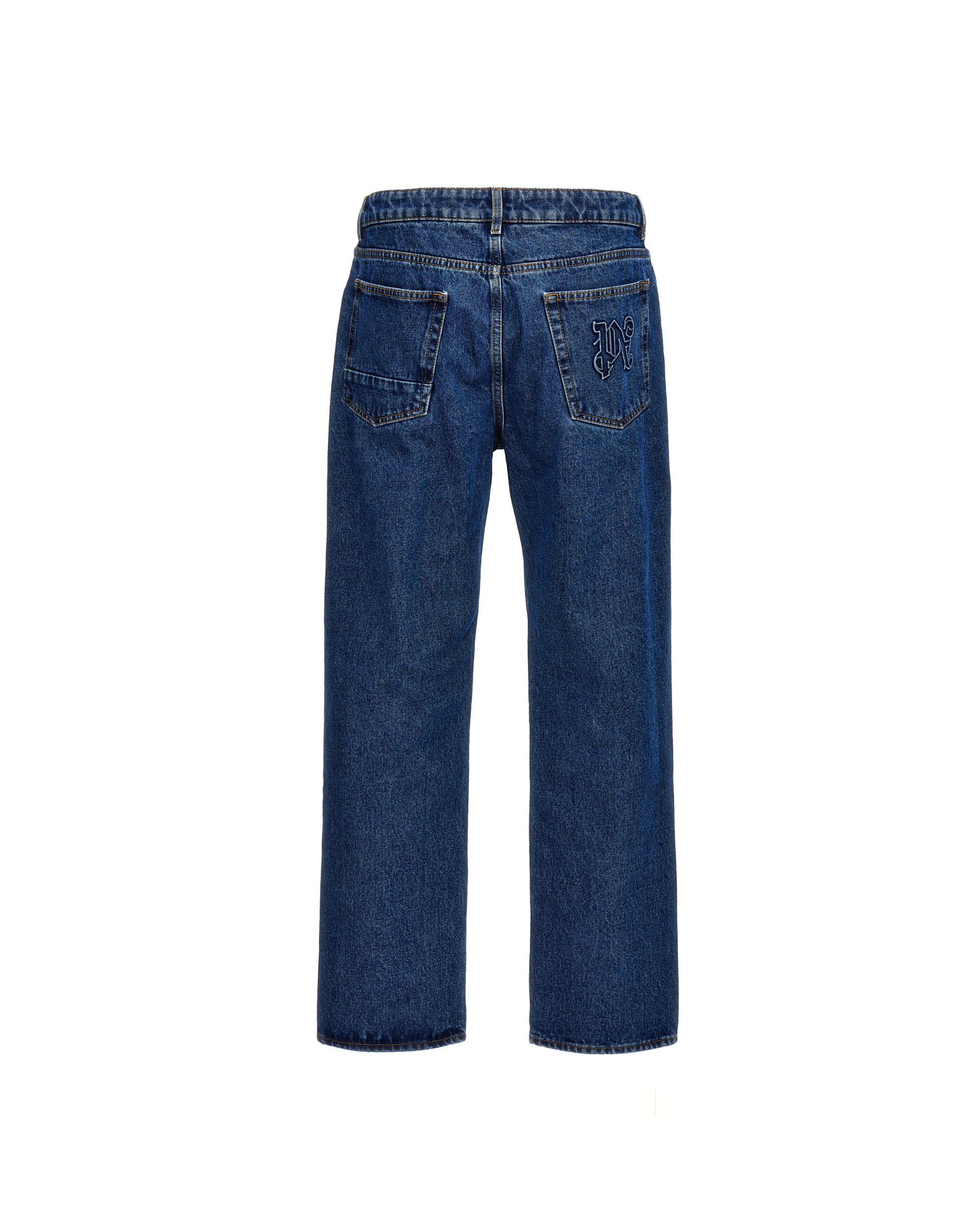 Palm Angels - LW Monogram Denim Jeans