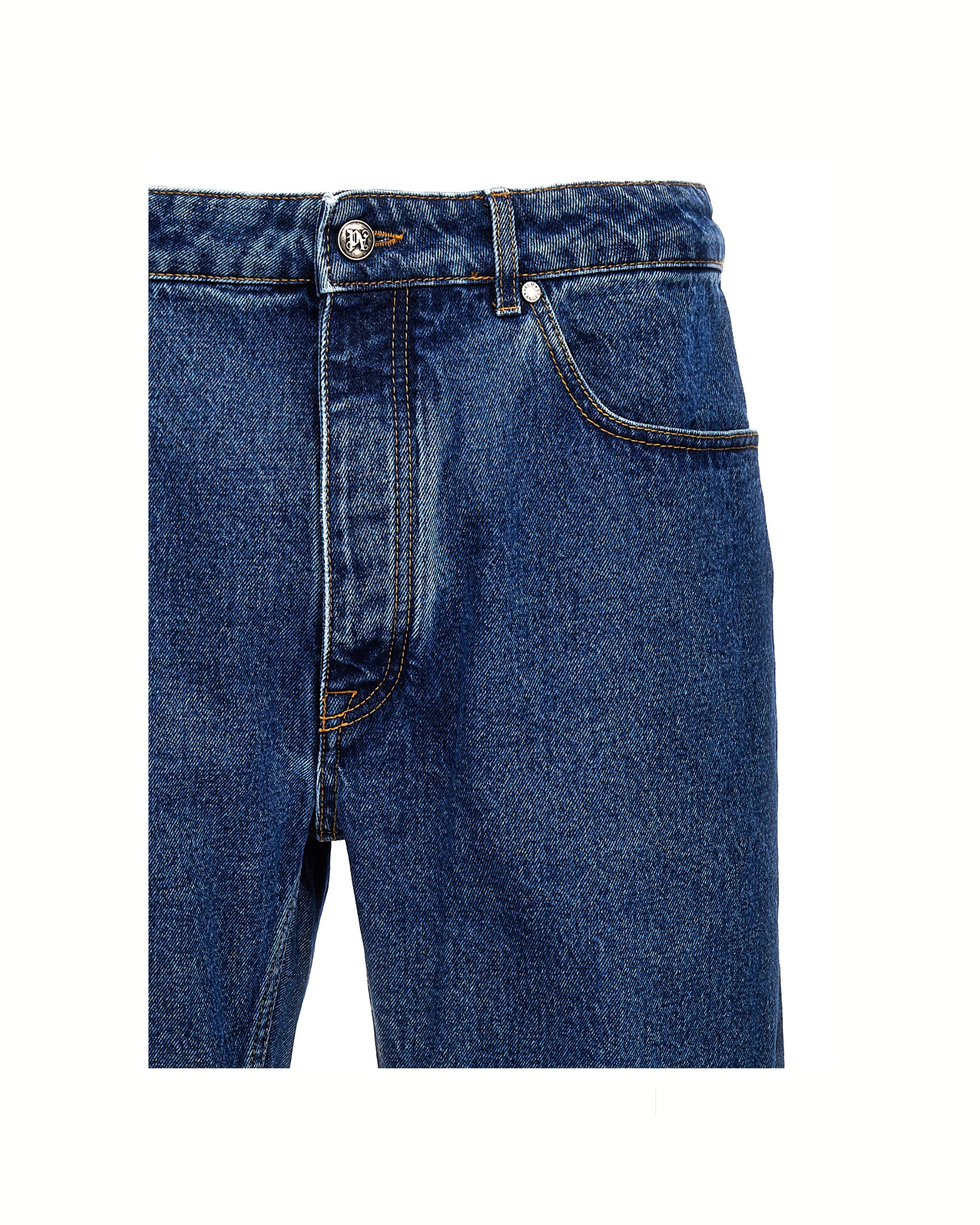 Palm Angels - LW Monogram Denim Jeans