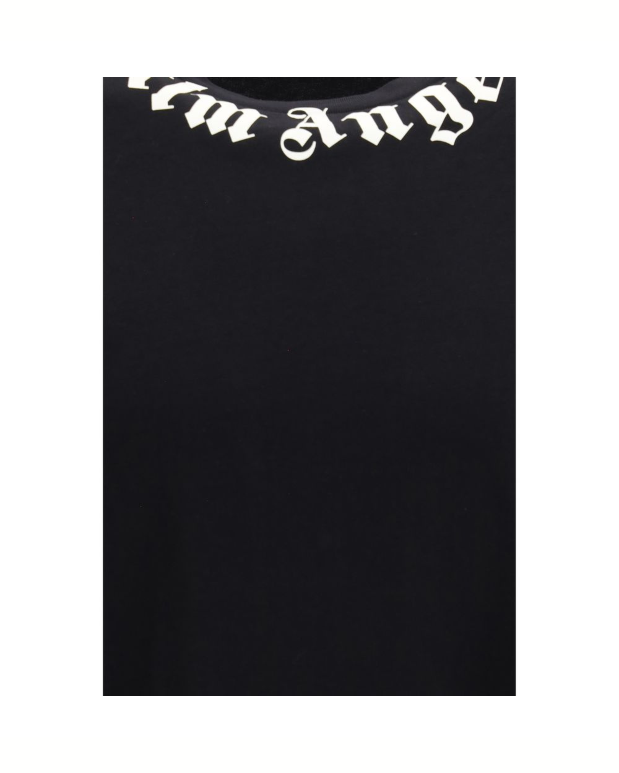 Palm Angels Logo Crewneck T-Shirt Black