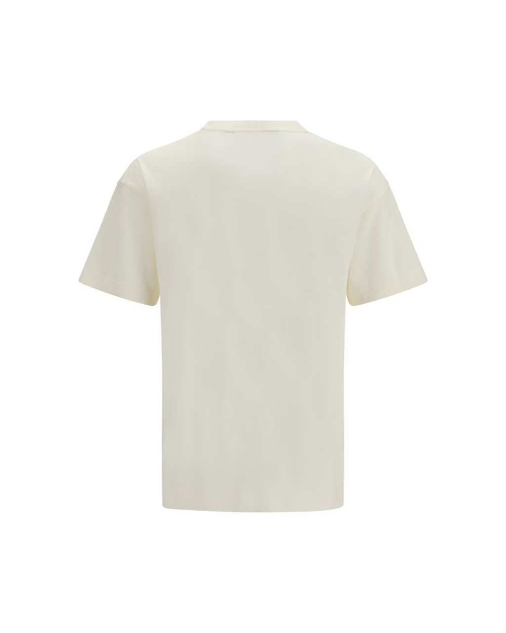Palm Angels Logo Crewneck T-Shirt Off White