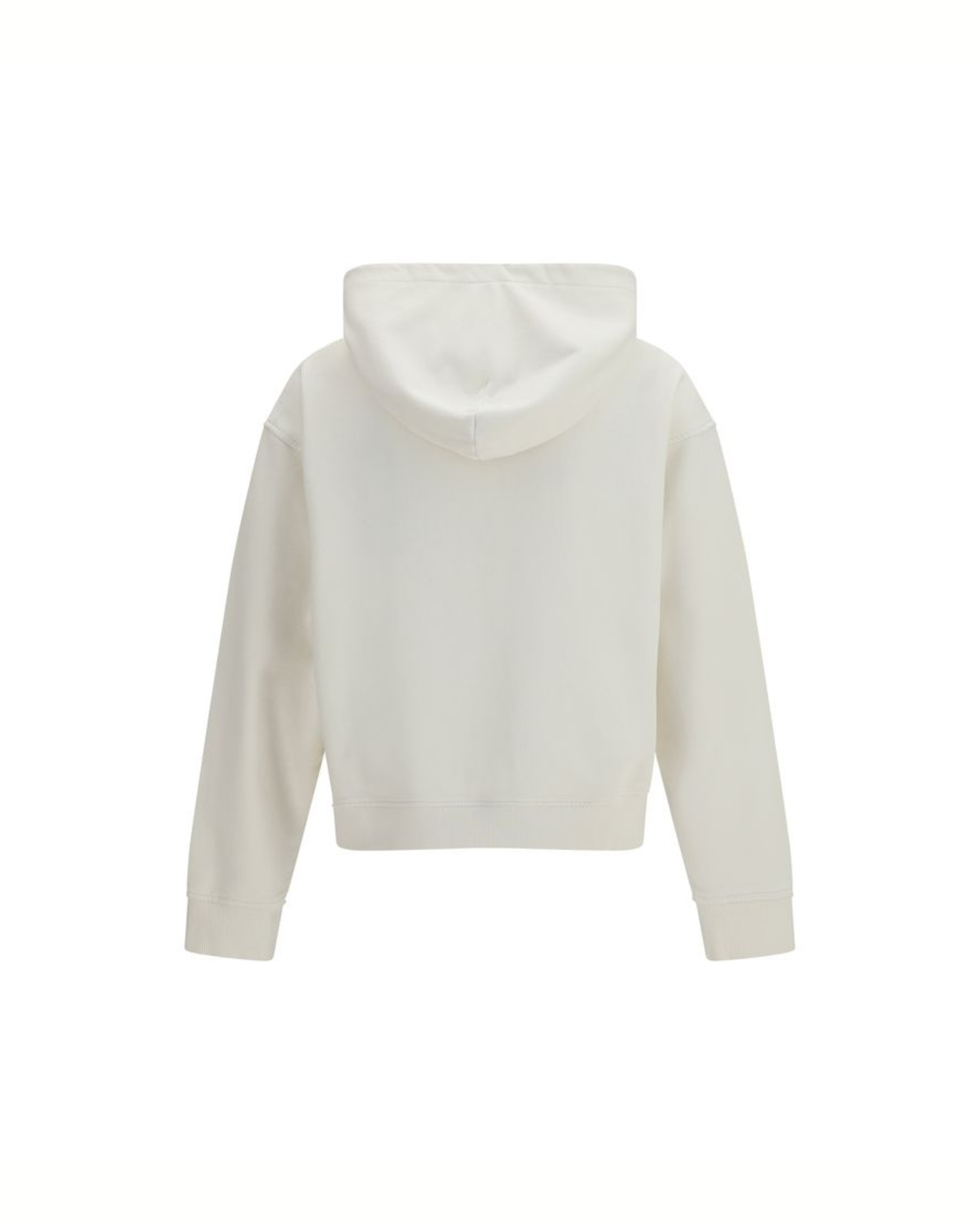 Palm Angels – Neck Logo Hoodie Ivory