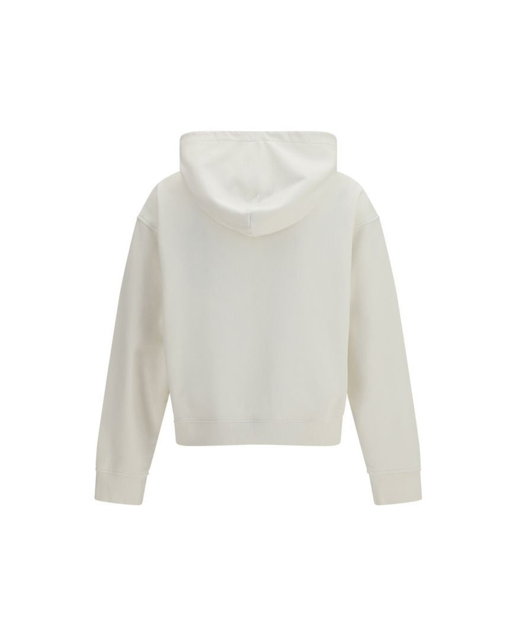 Palm Angels – Neck Logo Hoodie Ivory