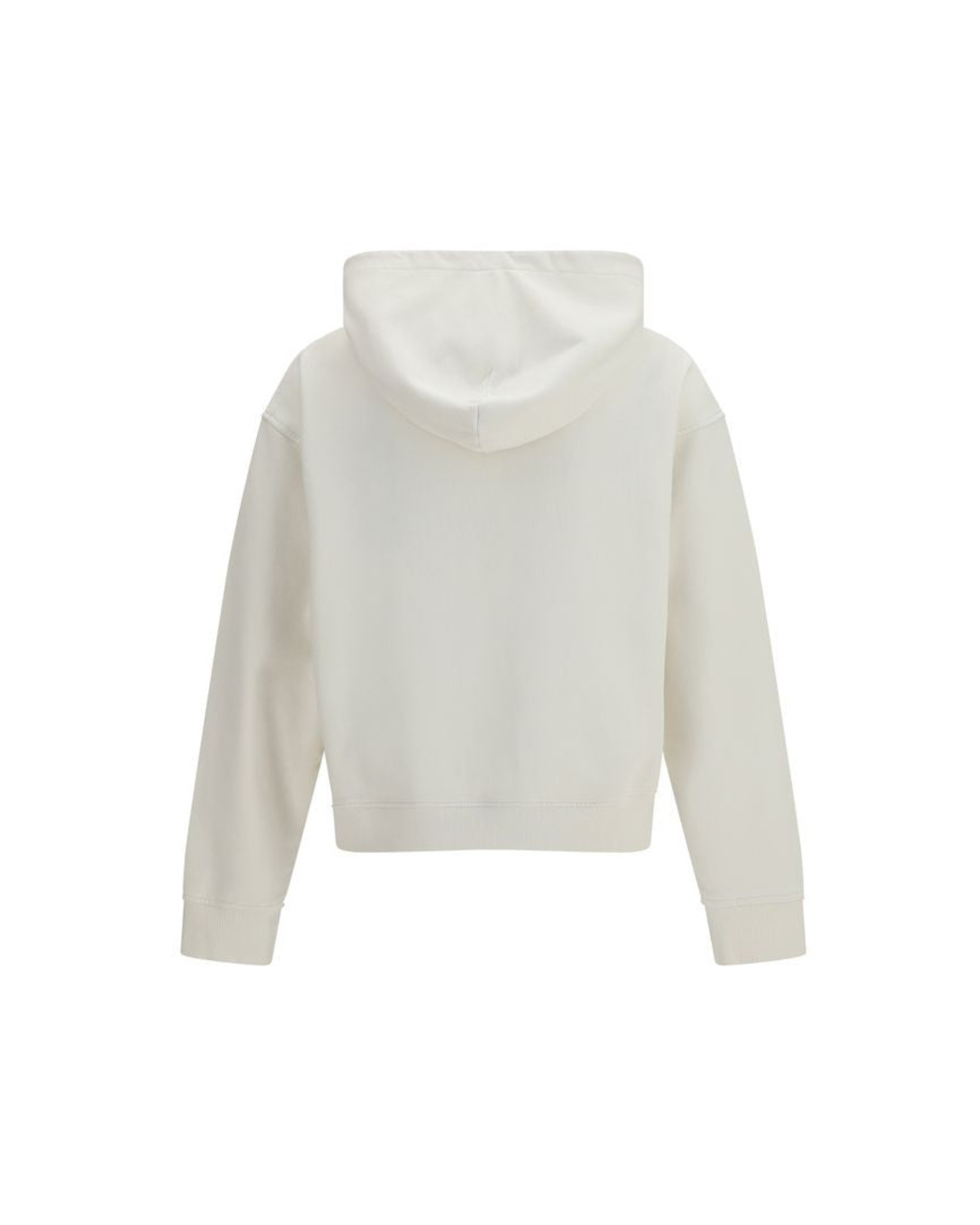 Palm Angels – Neck Logo Hoodie Ivory