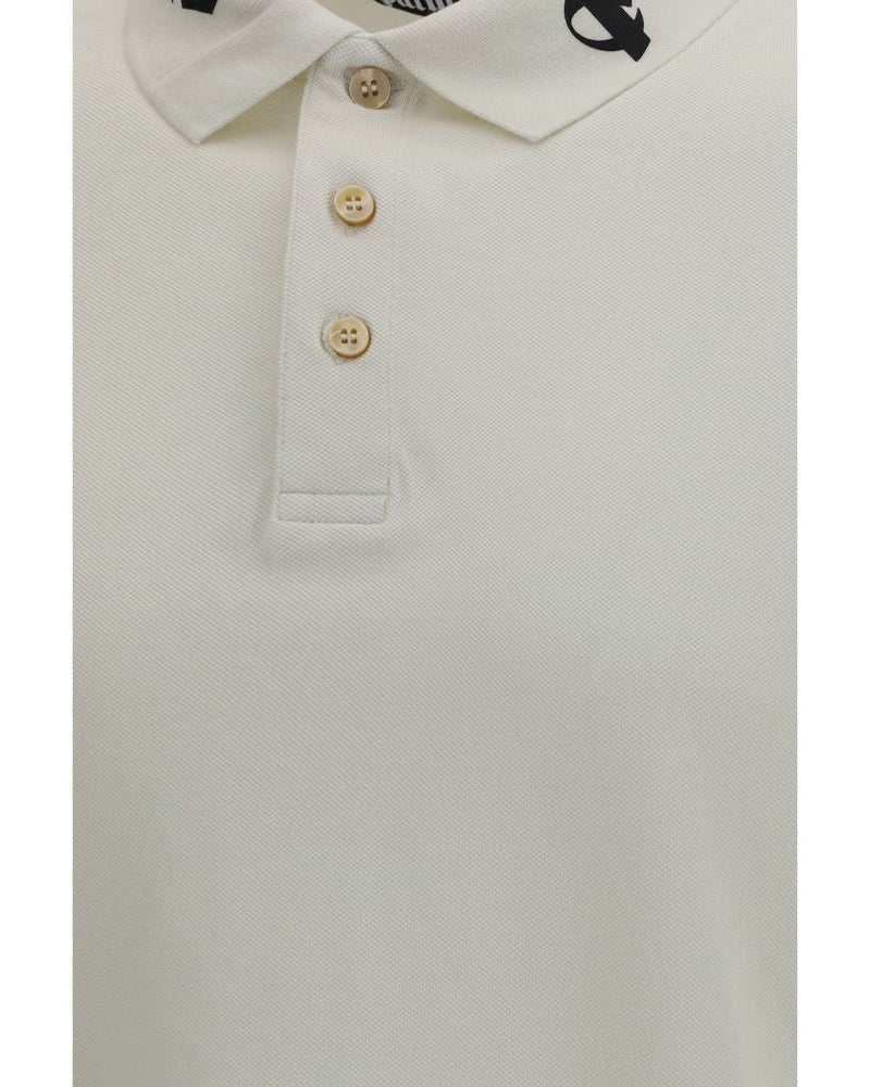 Palm Angels – Neck Logo Polo Cream