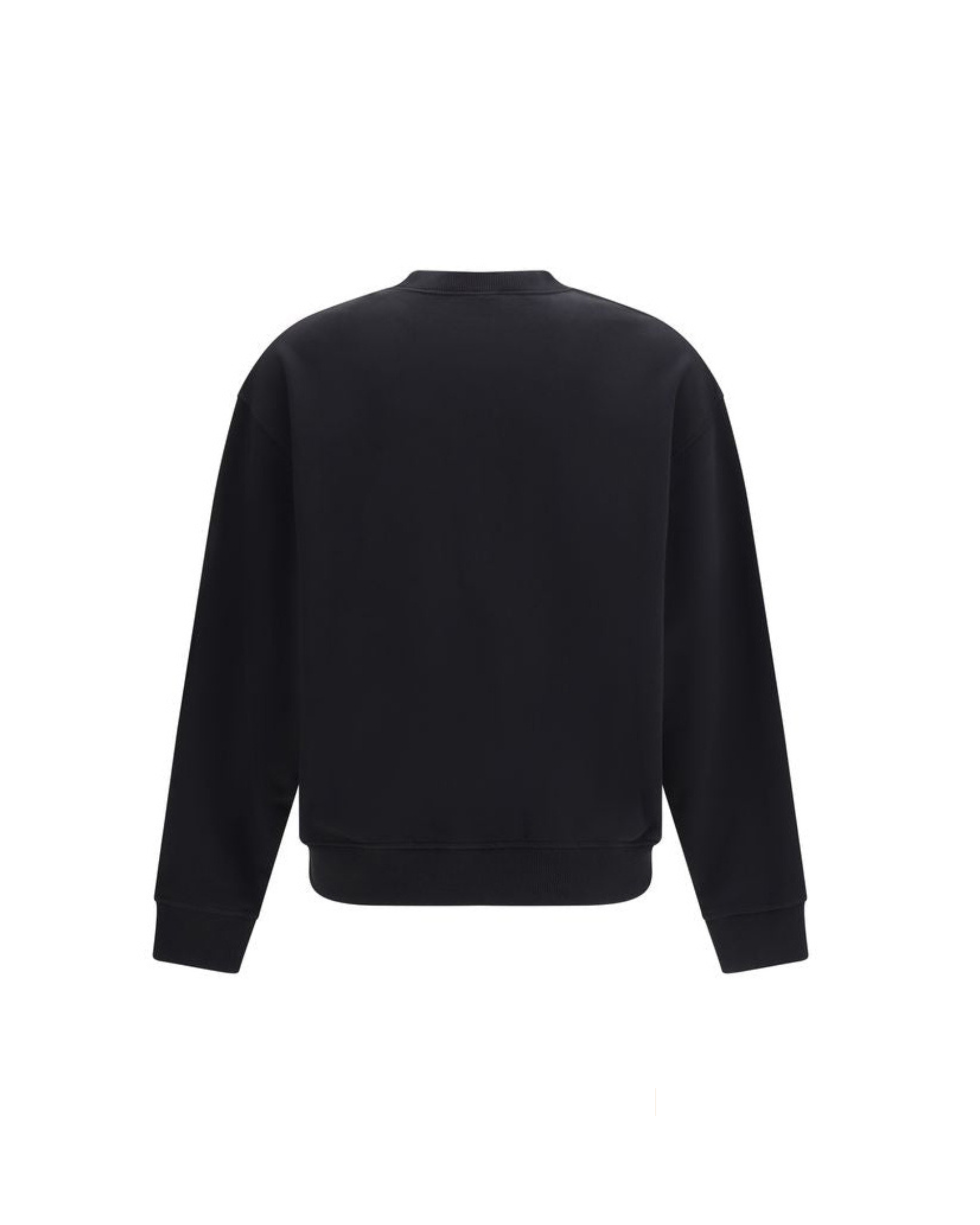 Palm Angels – Neck Logo Sweatshirt Black / Red