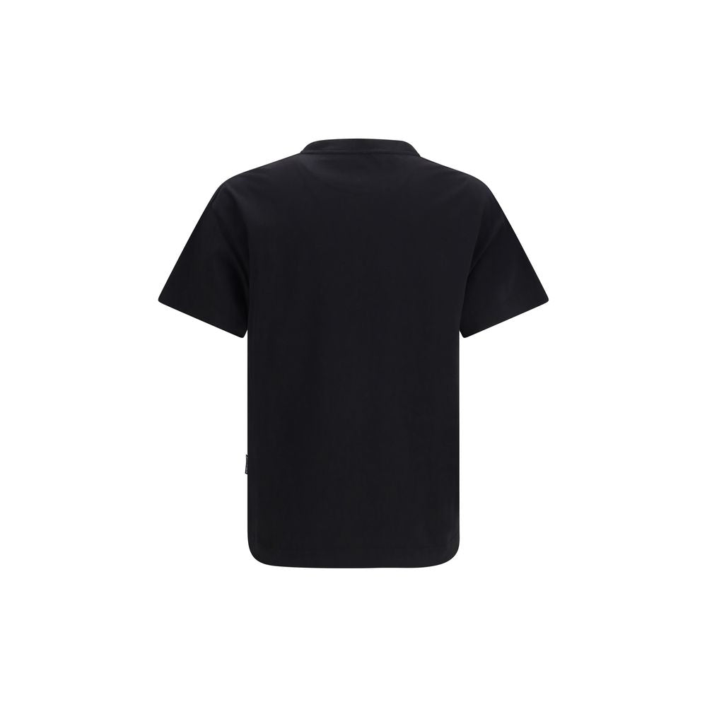 Palm Angels – Neck Logo Cotton T-Shirt Black