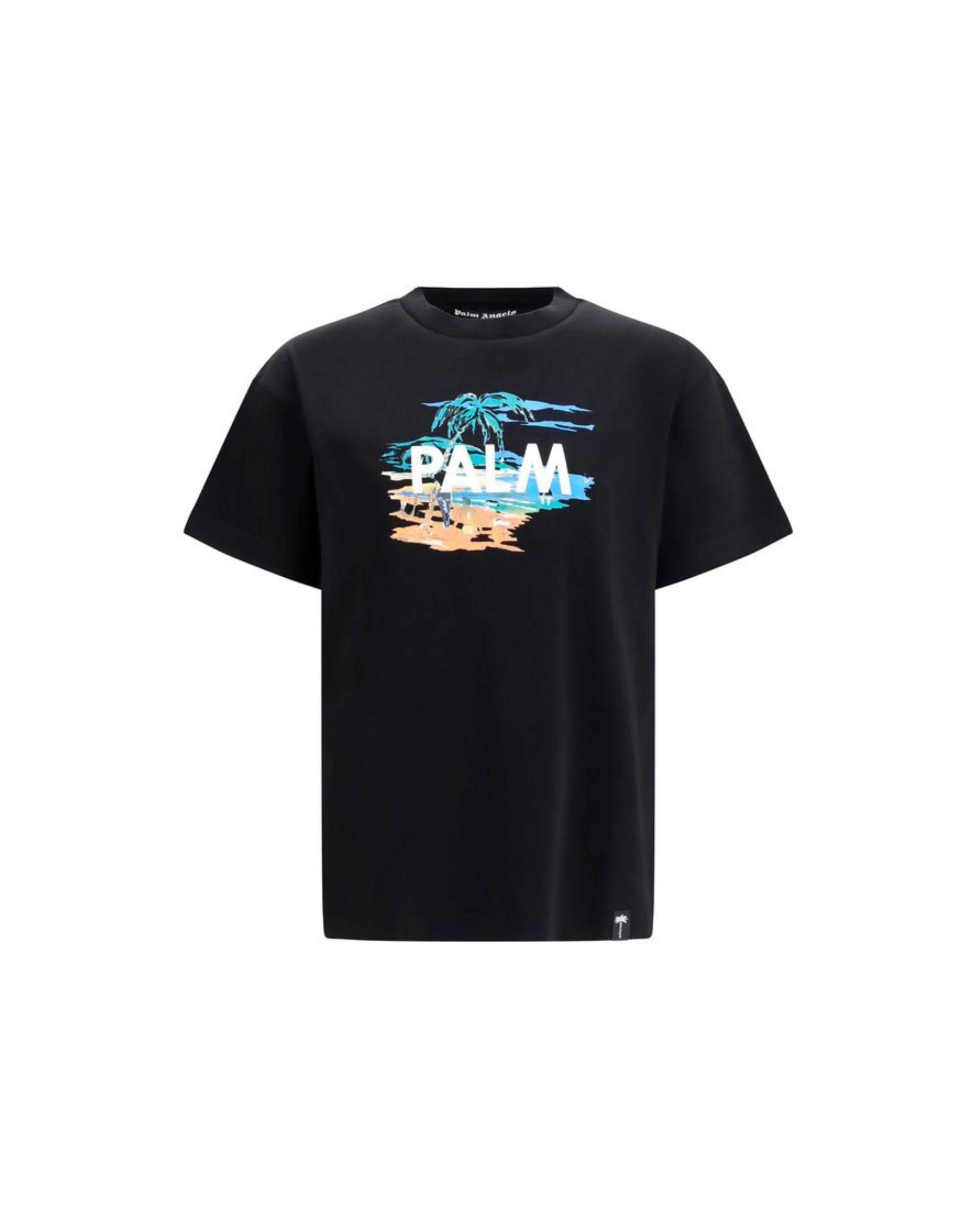 Palm Angels Palm Island T-Shirt Black