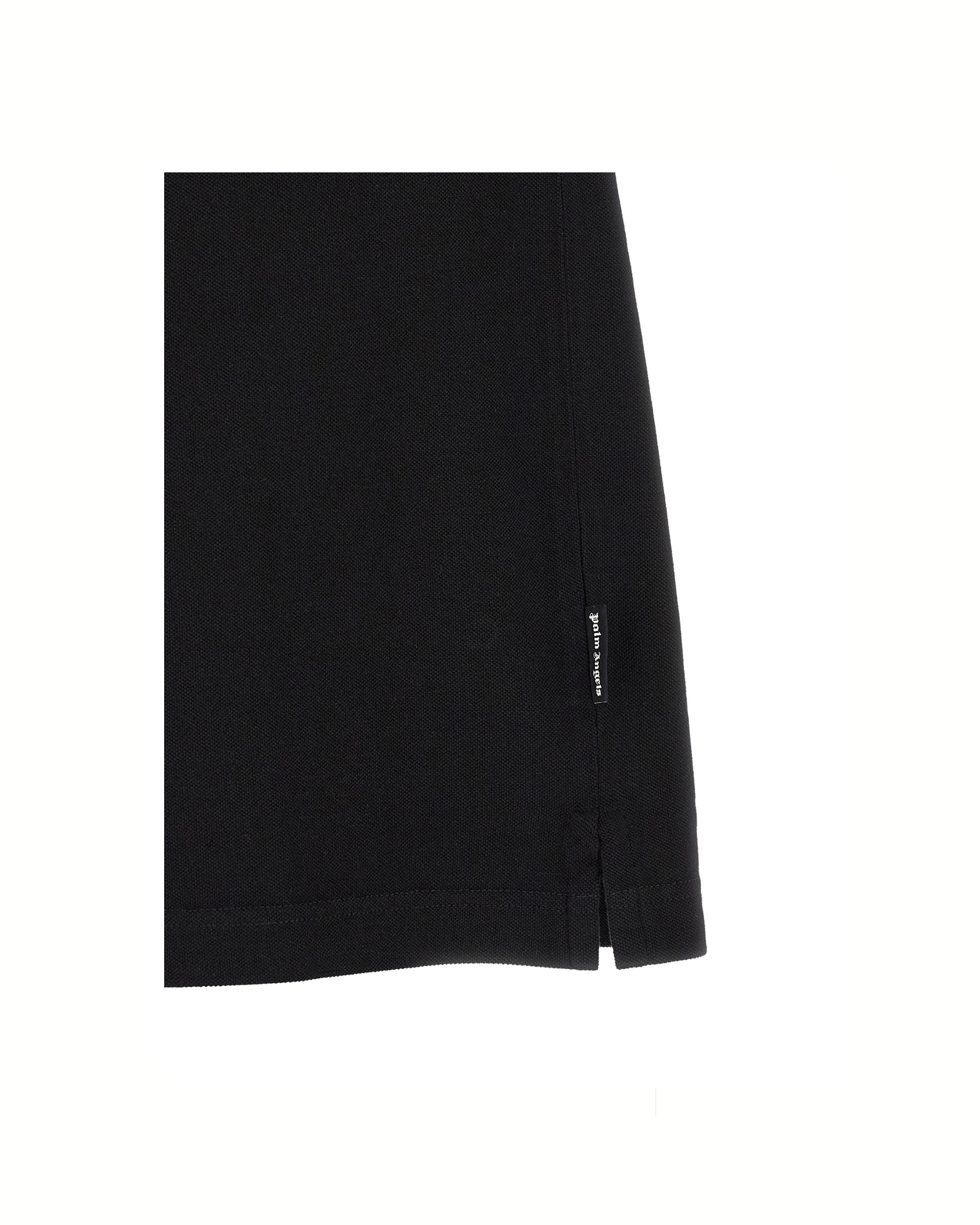 Palm Angels - Palm Patch Piqué Polo Shirt Black