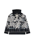 Palm Angels – Palm Print Hoodie Black