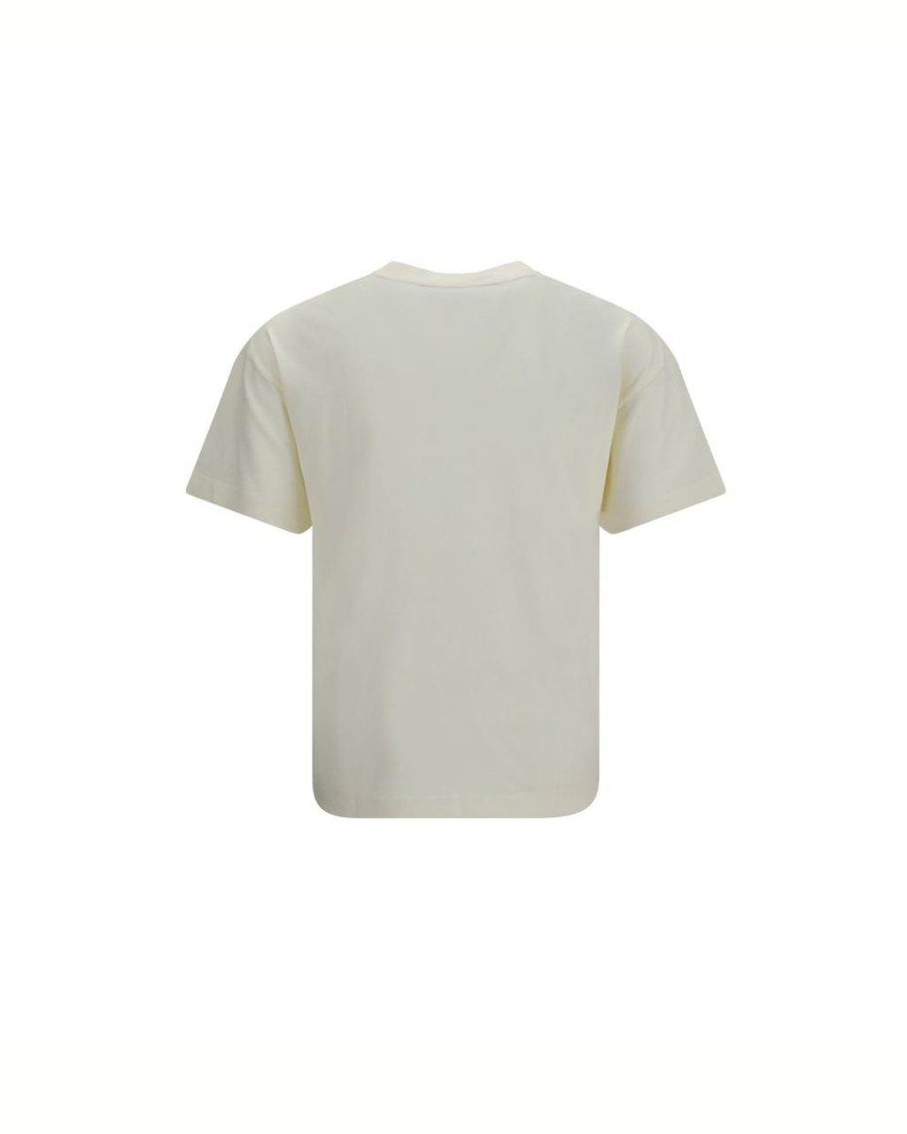 T-shirt in cotone beige