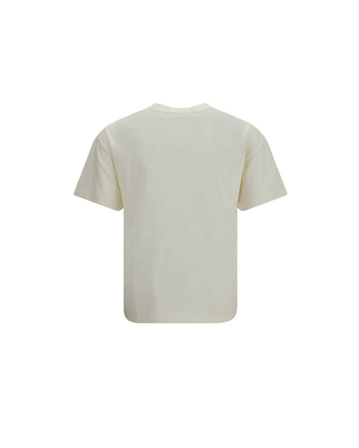 T-shirt in cotone beige