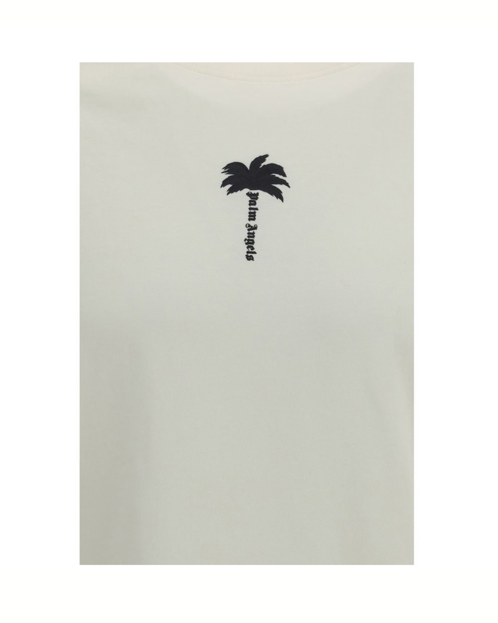 T-shirt in cotone beige