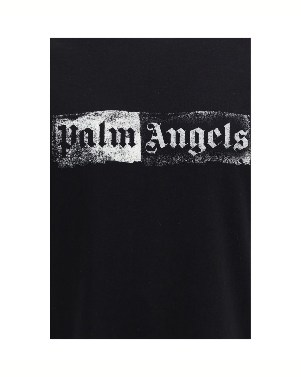 Palm Angels Stamp Logo T-Shirt Black