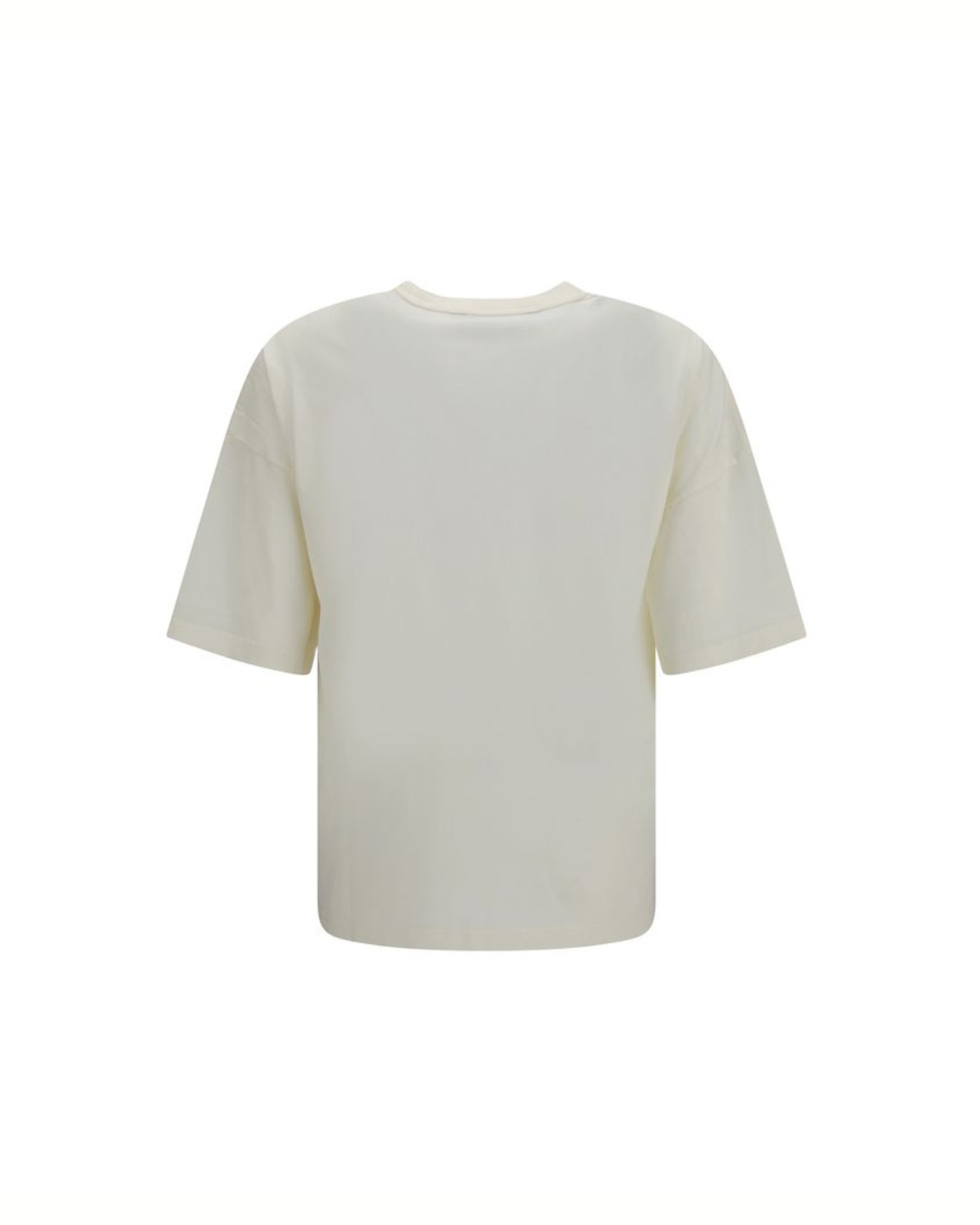Palm Angels – Sunset Blvd Palm T-Shirt in Cotone Off-White