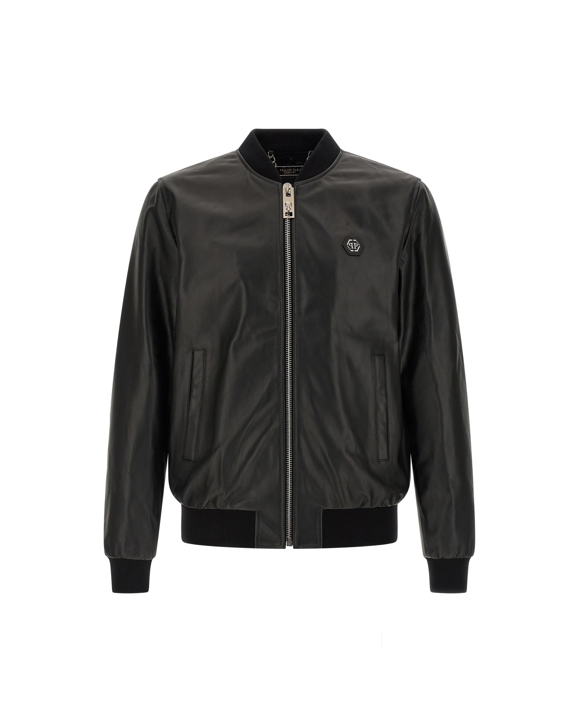 Philipp Plein – Billy Leather Bomber Jacket