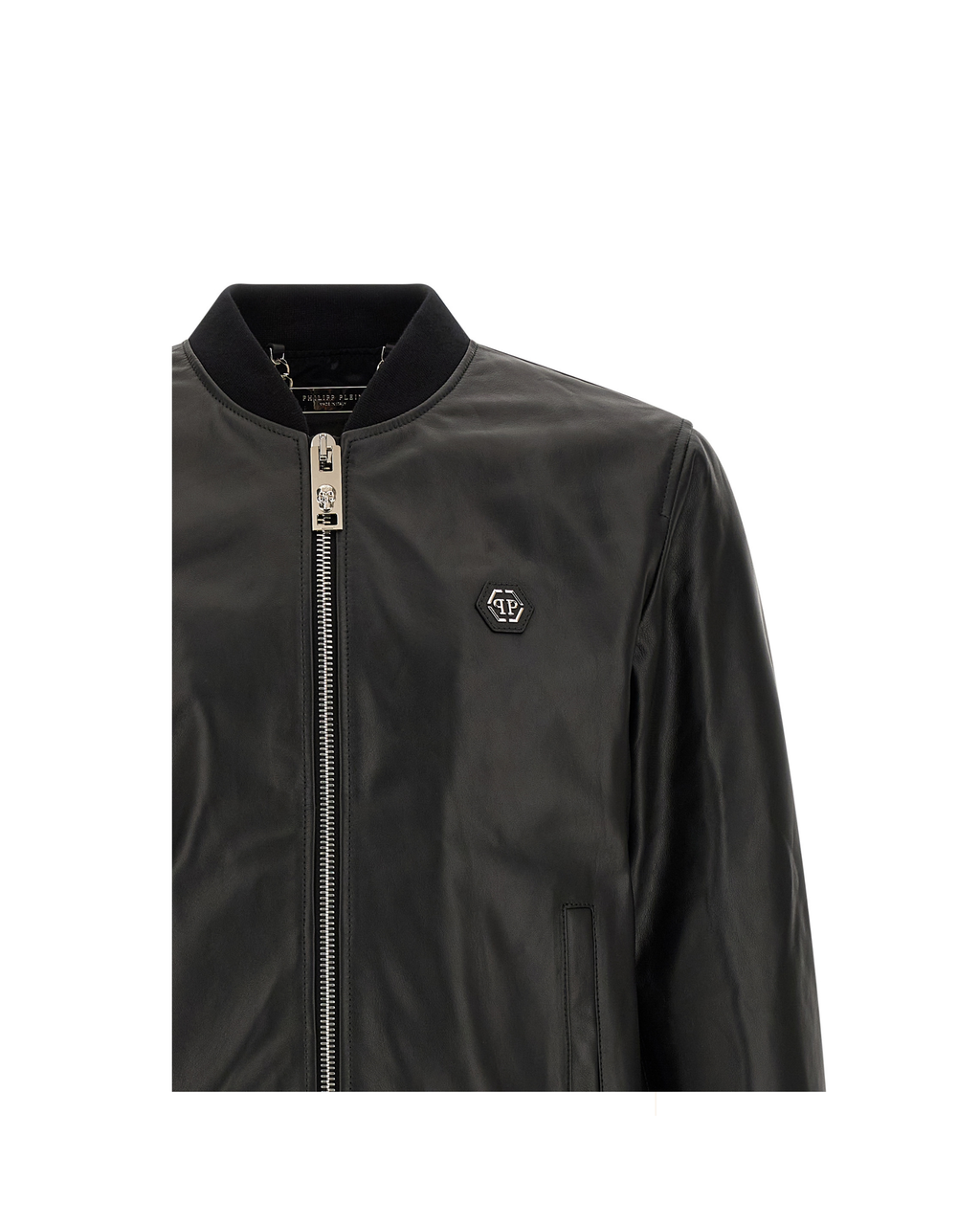 Philipp Plein – Billy Leather Bomber Jacket