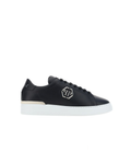 Philipp Plein – Hexagon Low Top Leather Sneakers Black