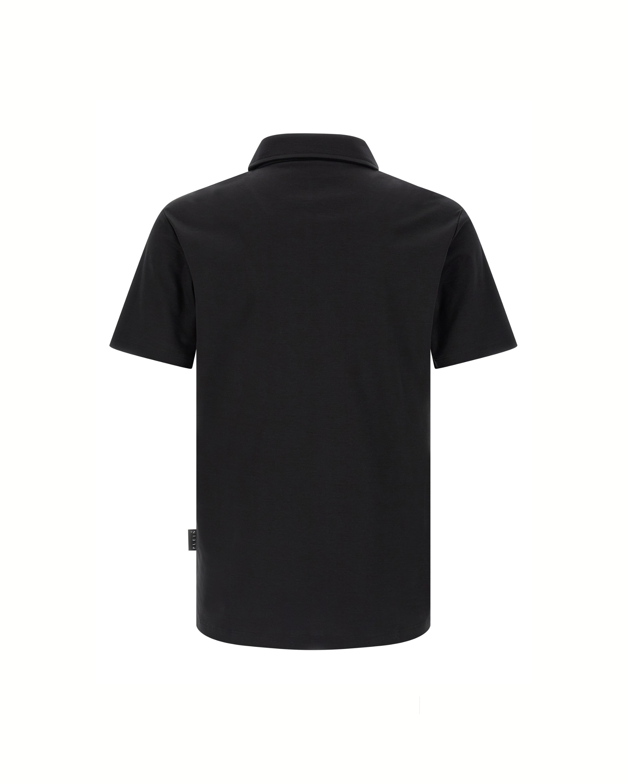 Philipp Plein Hexagon Polo Shirt Black