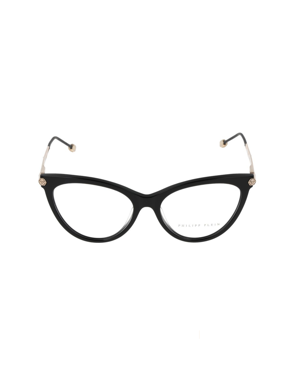 Philipp Plein – Montatura da Vista Cat-Eye Black & Gold