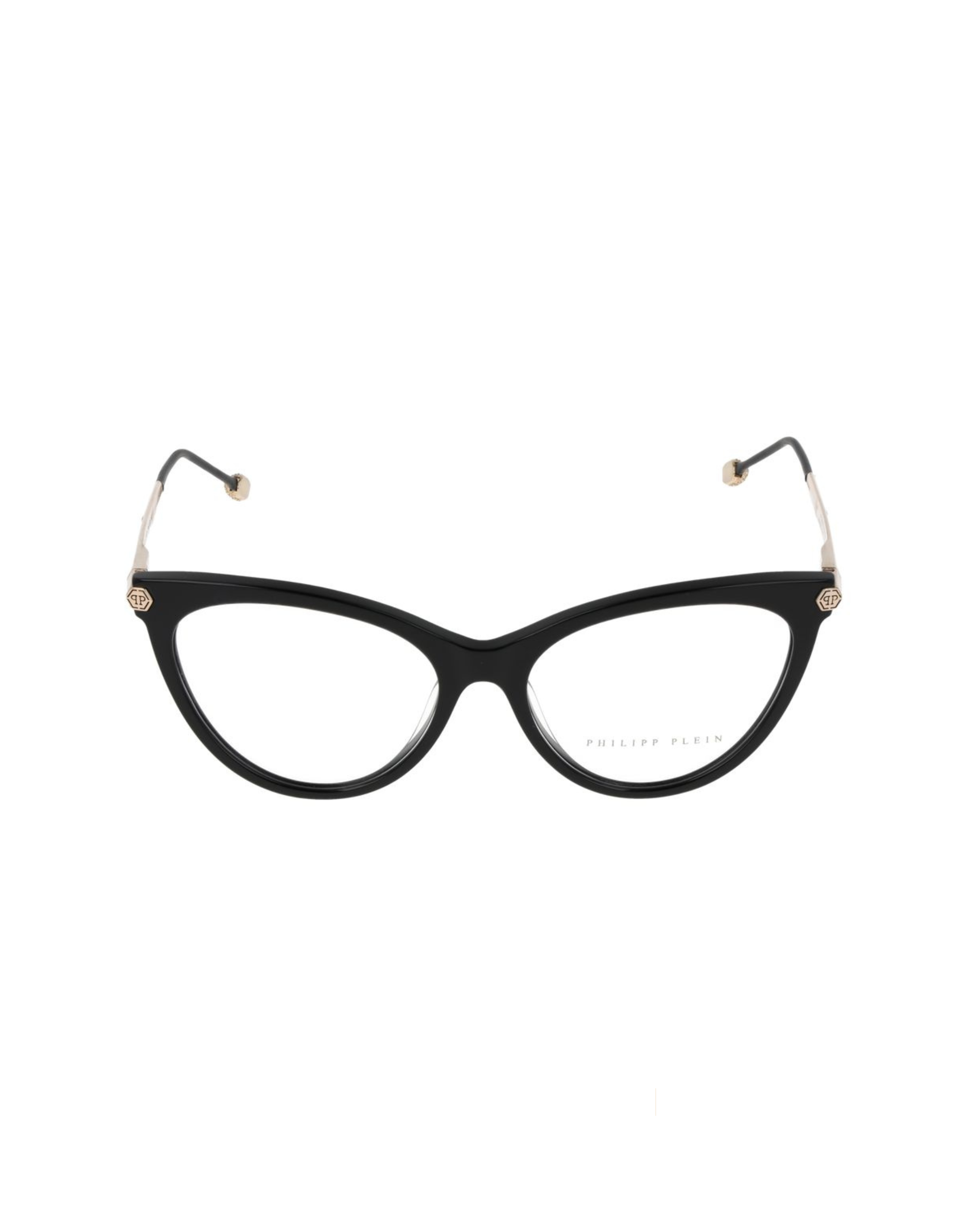 Philipp Plein – Montatura da Vista Cat-Eye Black & Gold