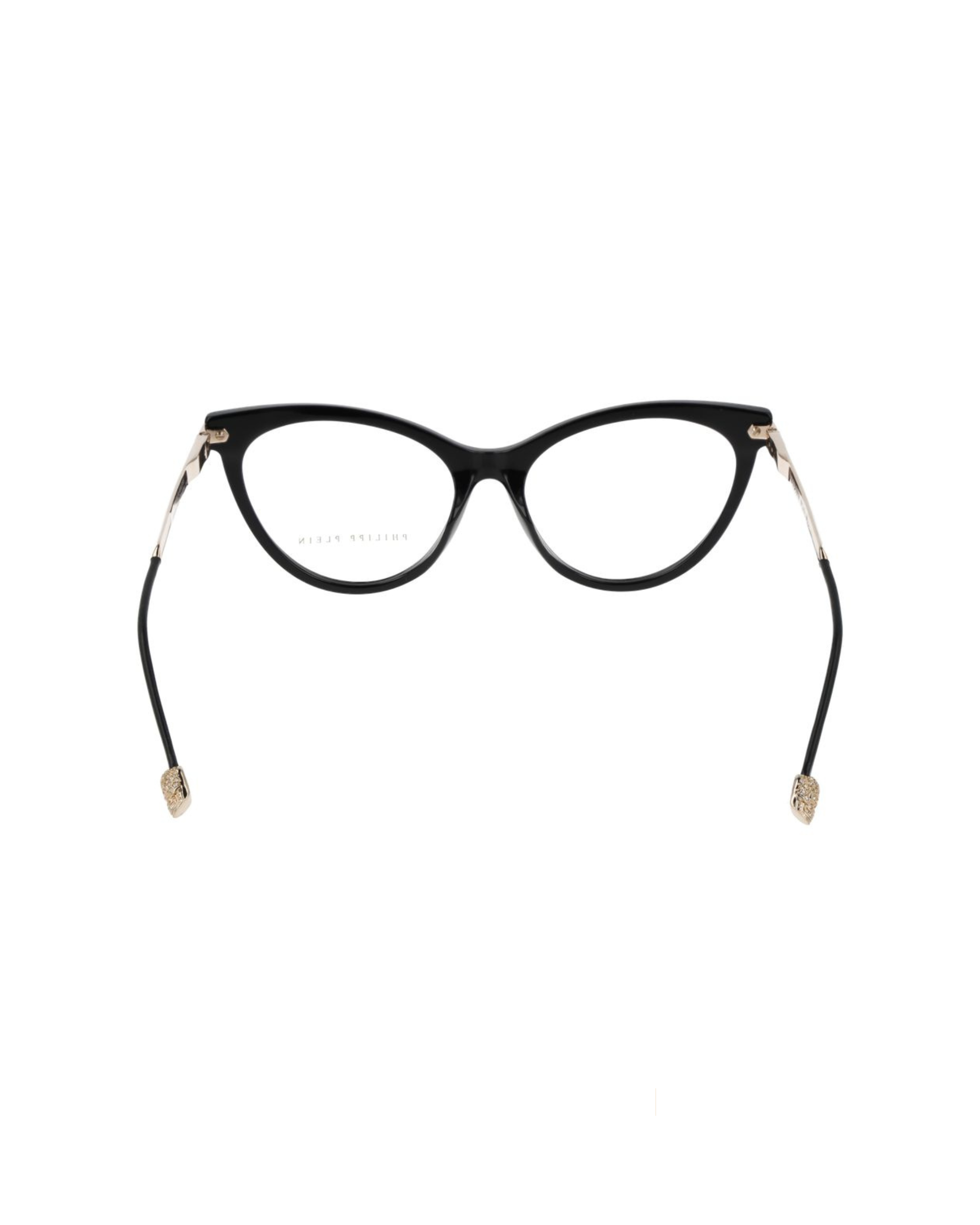 Philipp Plein – Montatura da Vista Cat-Eye Black & Gold