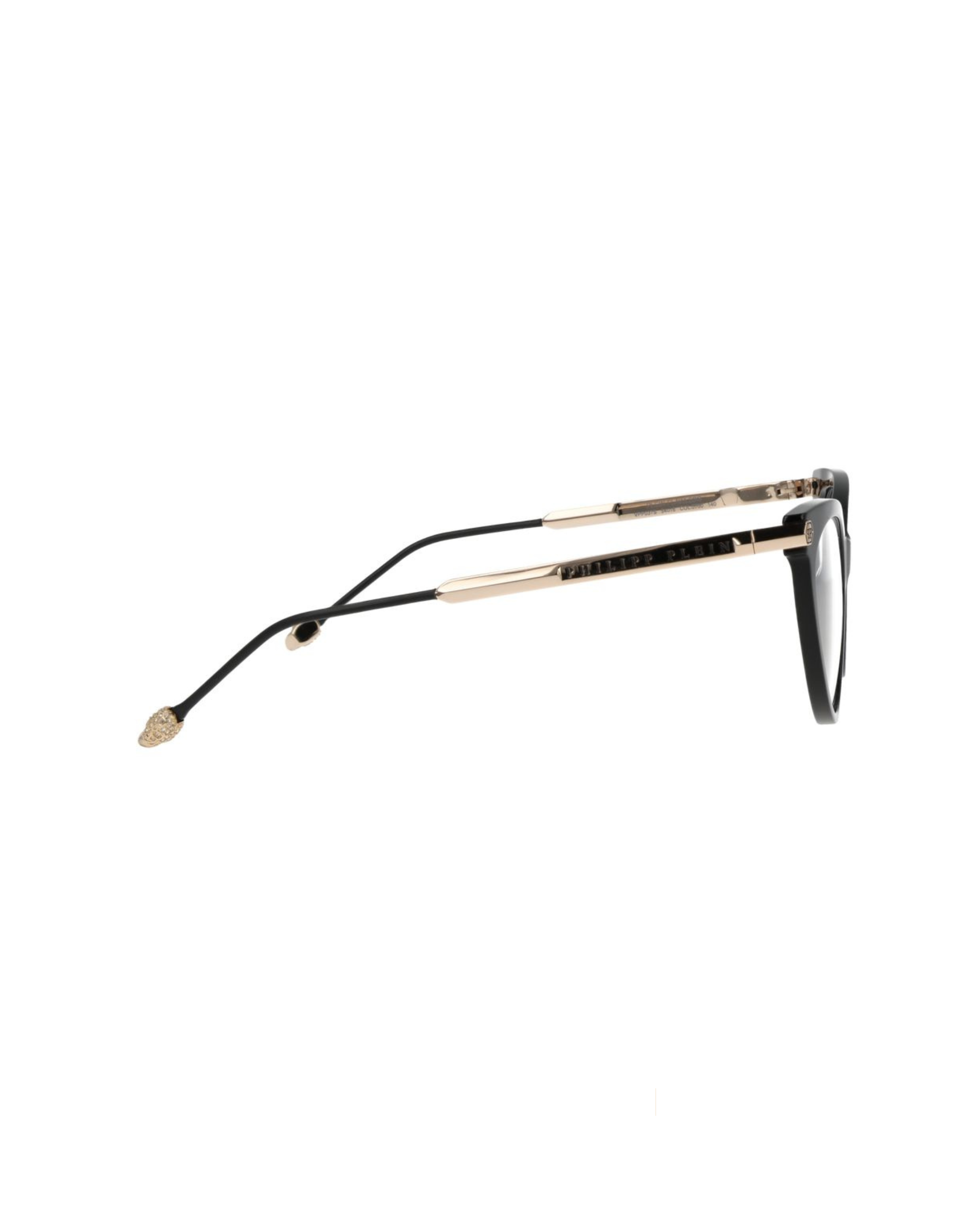 Philipp Plein – Montatura da Vista Cat-Eye Black & Gold