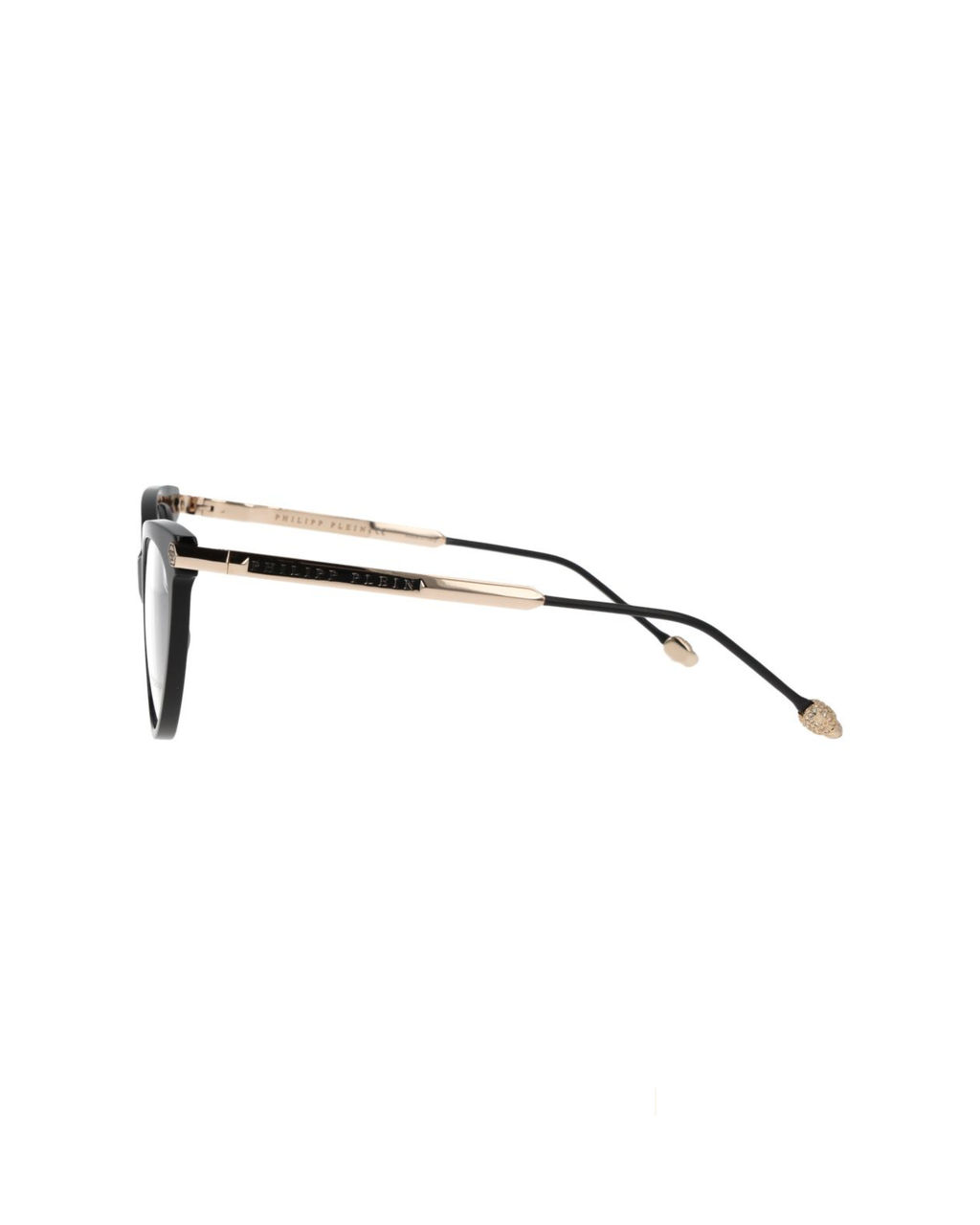 Philipp Plein – Montatura da Vista Cat-Eye Black & Gold
