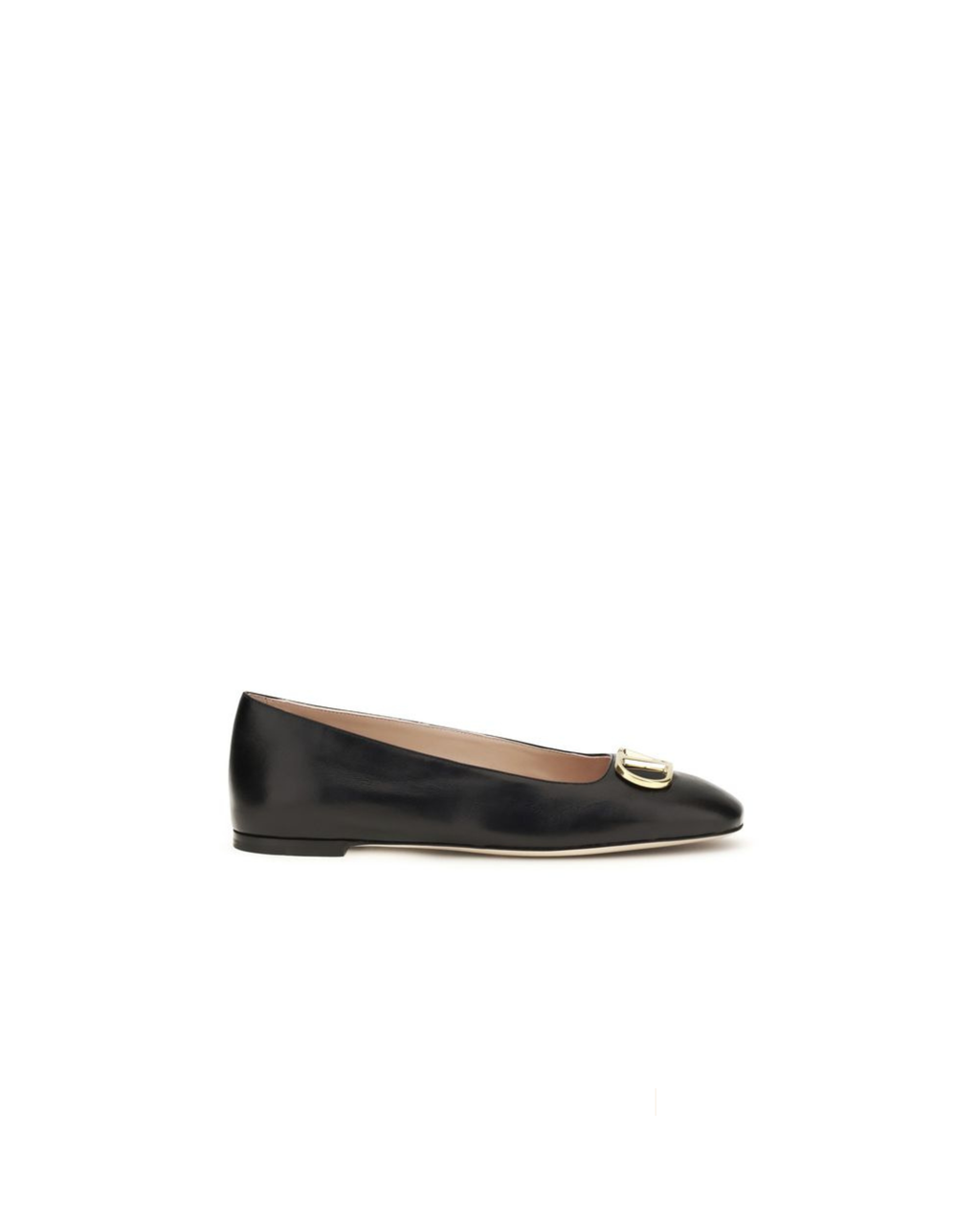 Valentino Garavani – Ballerine VLogo Signature in Pelle Nera