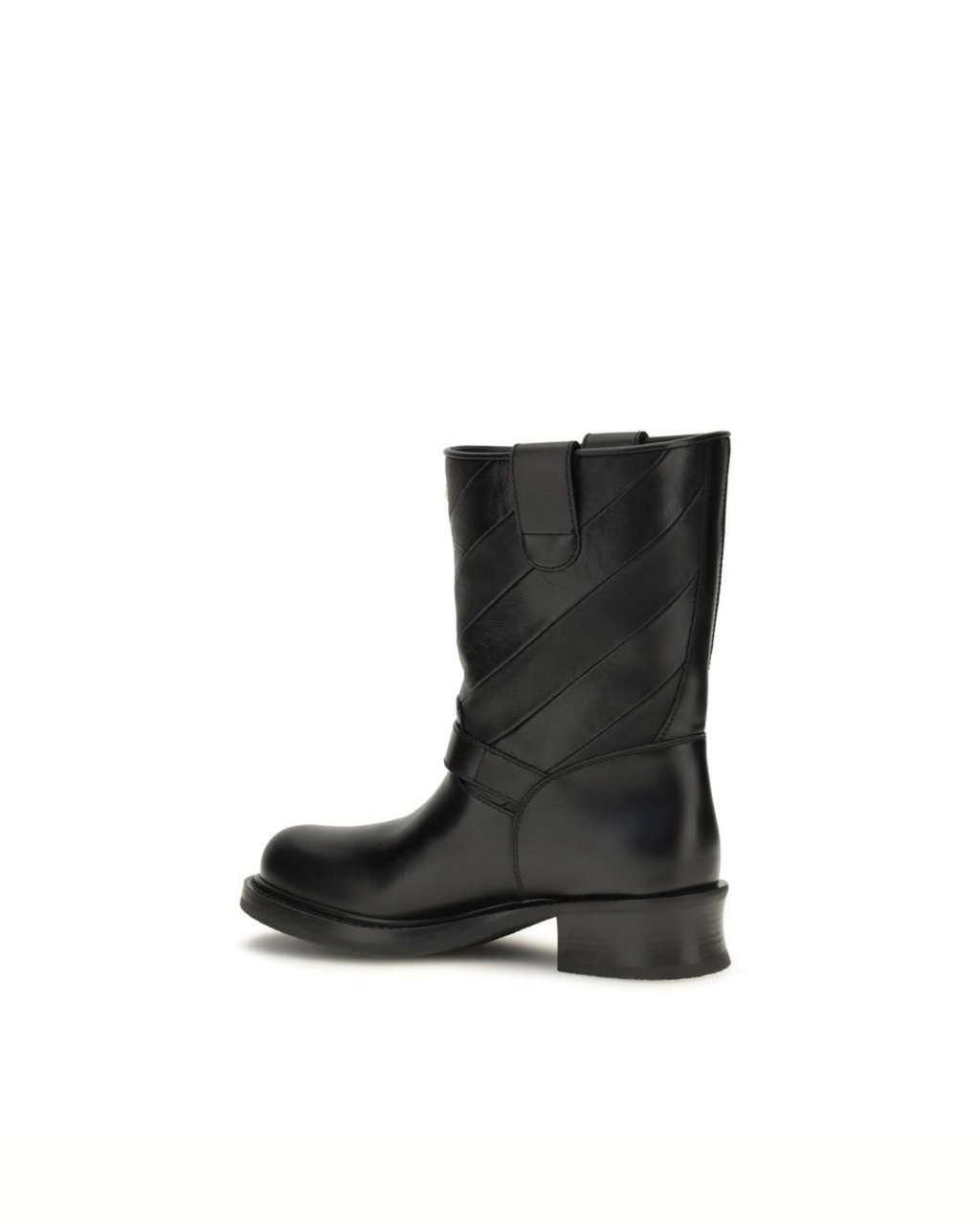 Valentino Garavani - Bootie Stivali Neri in Pelle