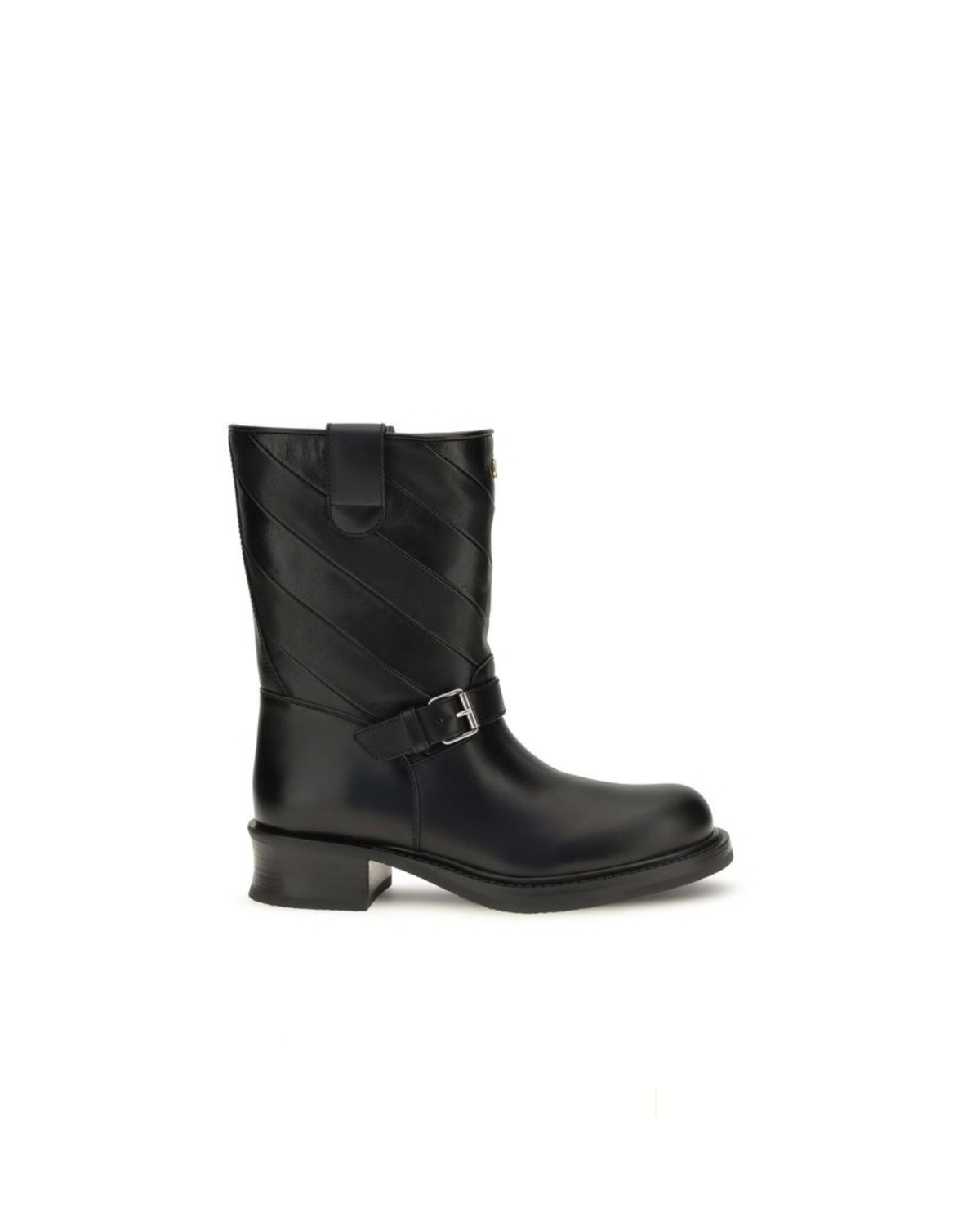 Valentino Garavani - Bootie Stivali Neri in Pelle