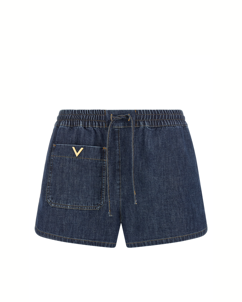 Valentino Garavani Chambray Denim Shorts