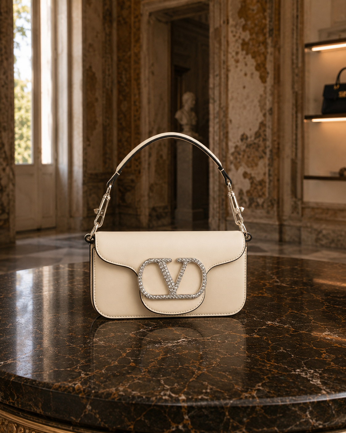 Valentino Garavani Locò Small Shoulder Bag