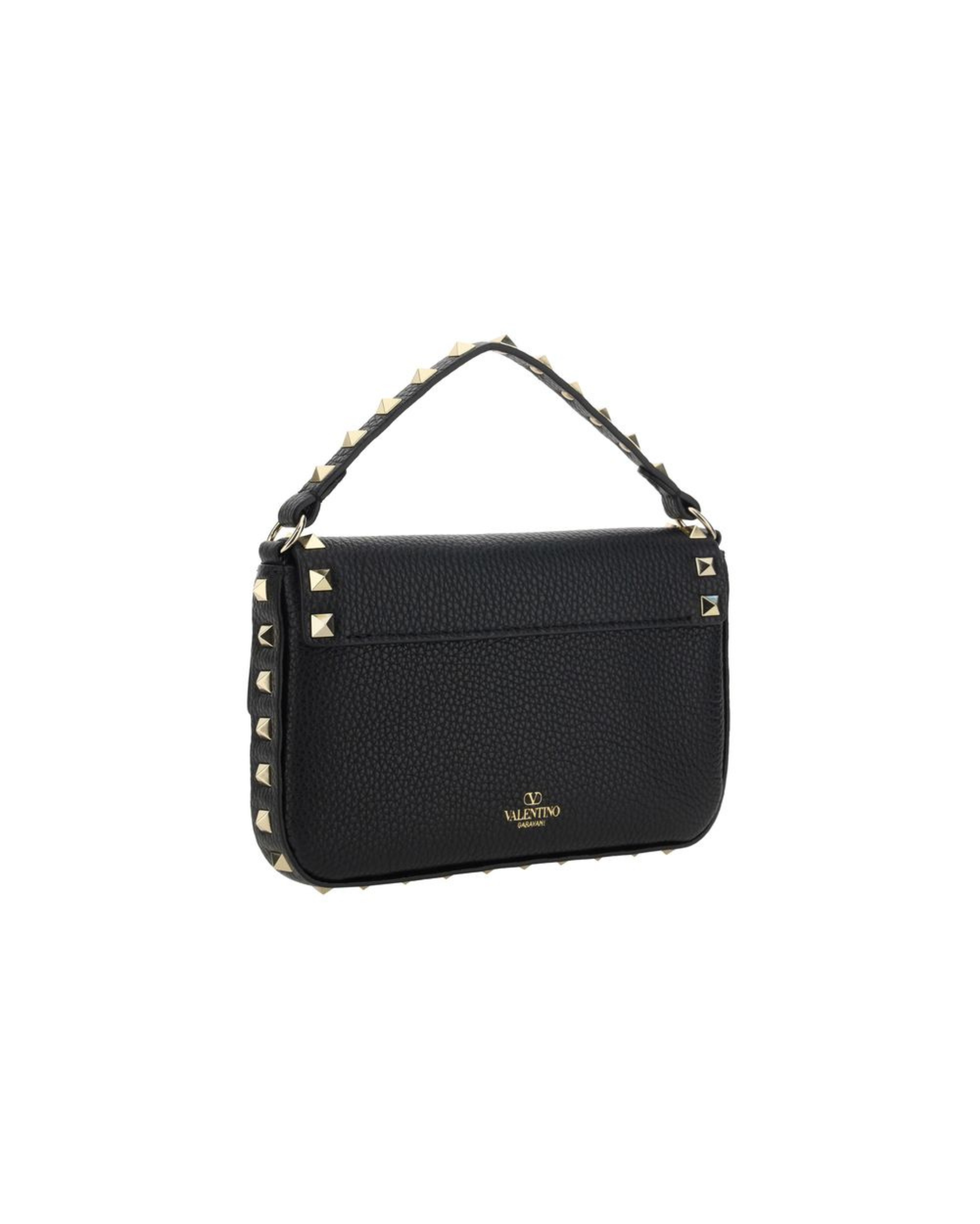 Valentino Garavani – Mini Rockstud Shoulder Bag in Pelle Black