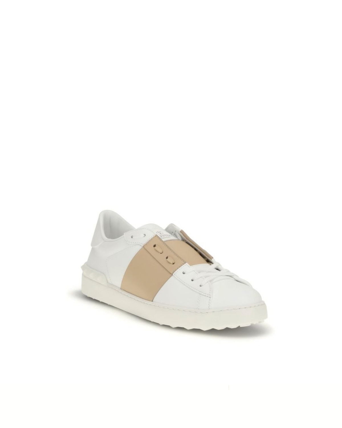 Valentino Garavani - Open Sneakers Bianche e Beige