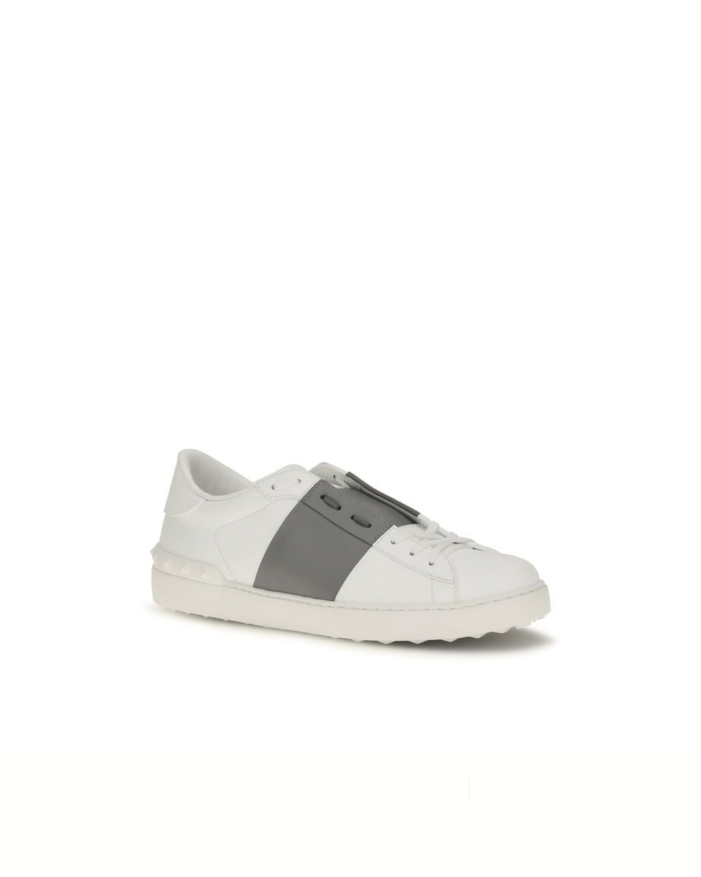 Valentino Garavani Open Sneakers Bianche in Pelle
