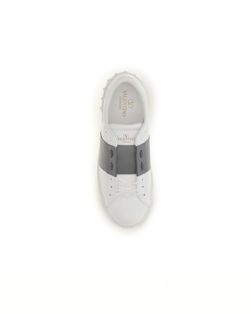 Valentino Garavani Open Sneakers Bianche in Pelle