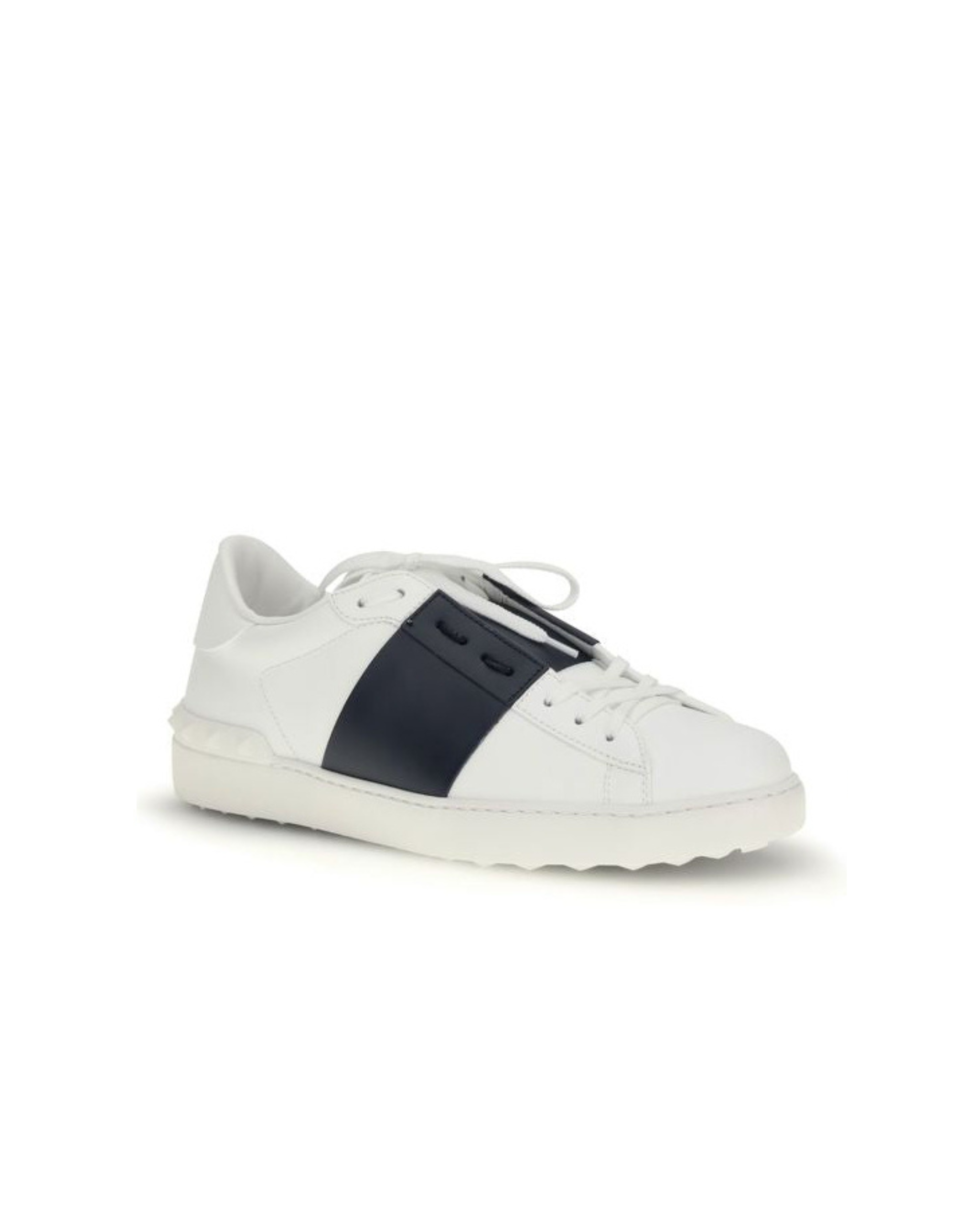 Valentino Garavani – Open Sneakers in Pelle con Banda a Contrasto