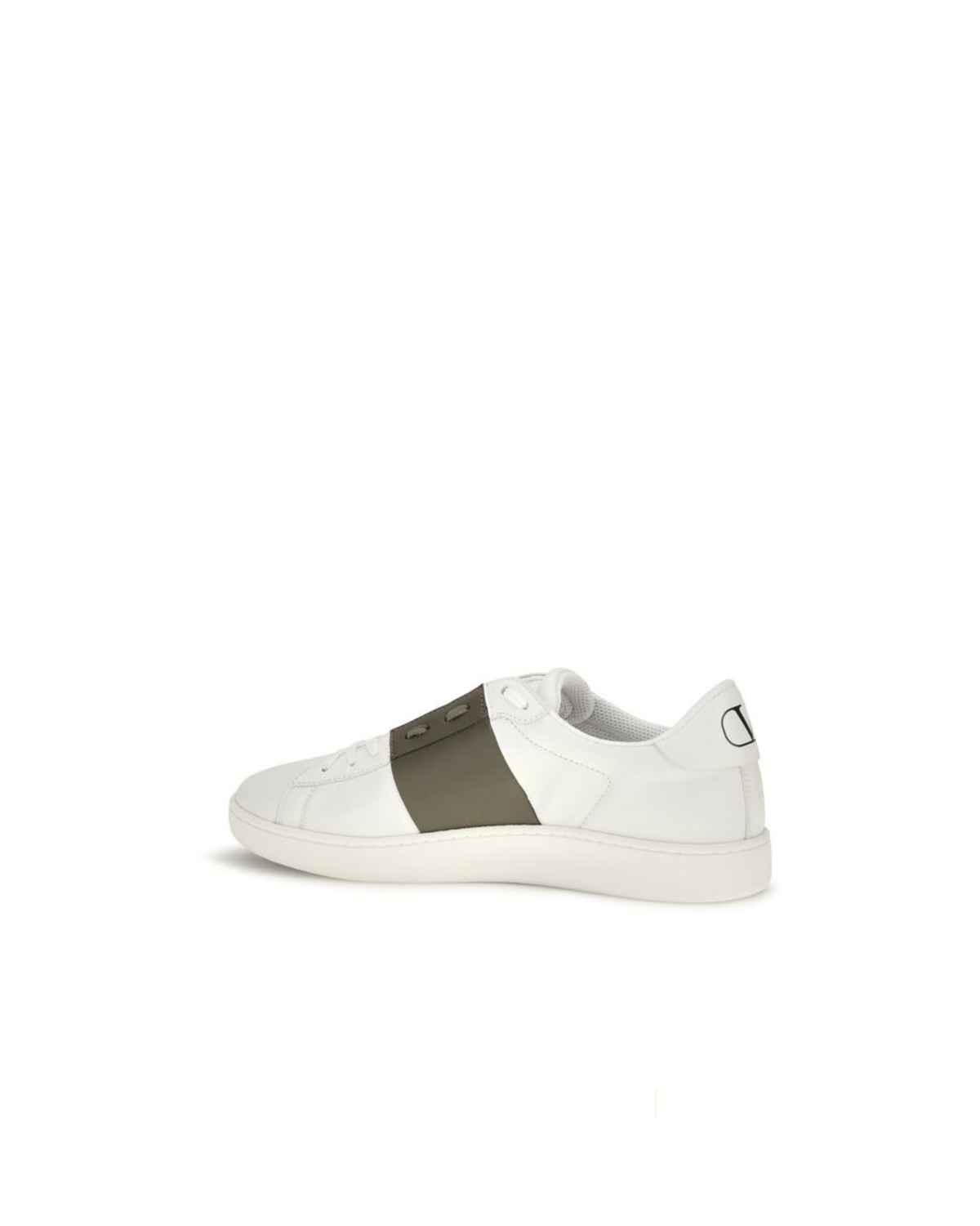 Valentino Garavani - Open Sneakers in Pelle Bianca