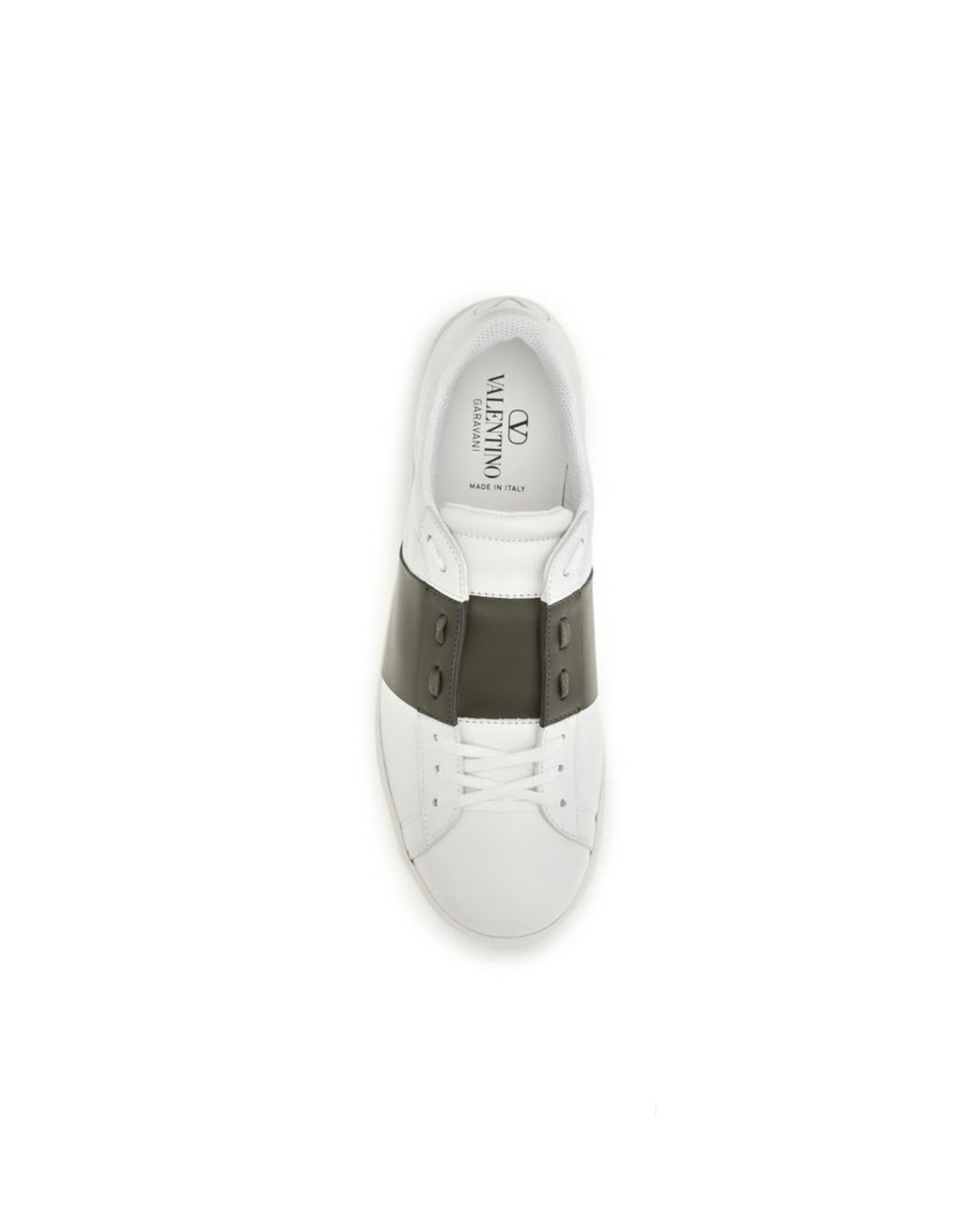 Valentino Garavani - Open Sneakers in Pelle Bianca