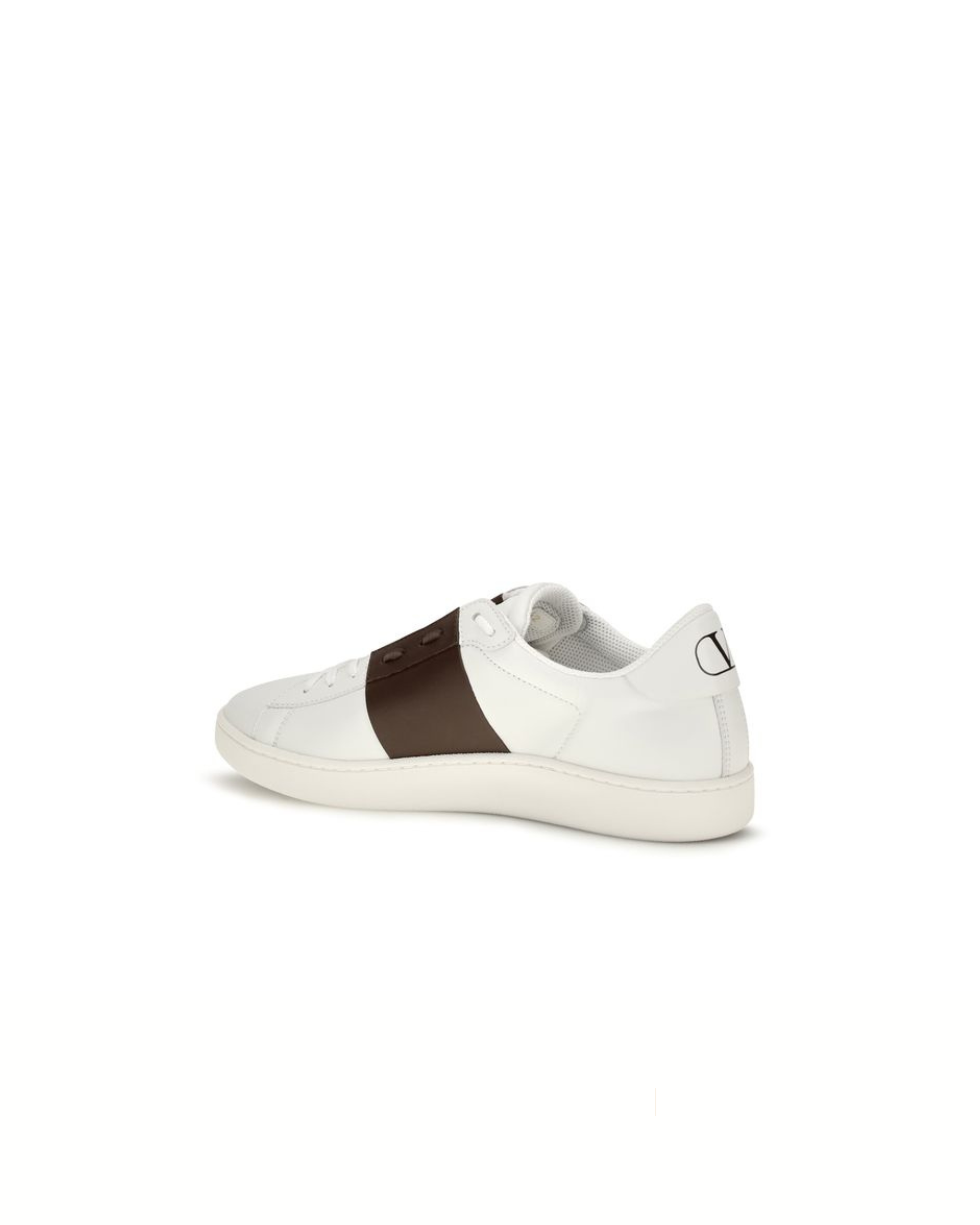 Valentino Garavani Open Sneakers White-Brown