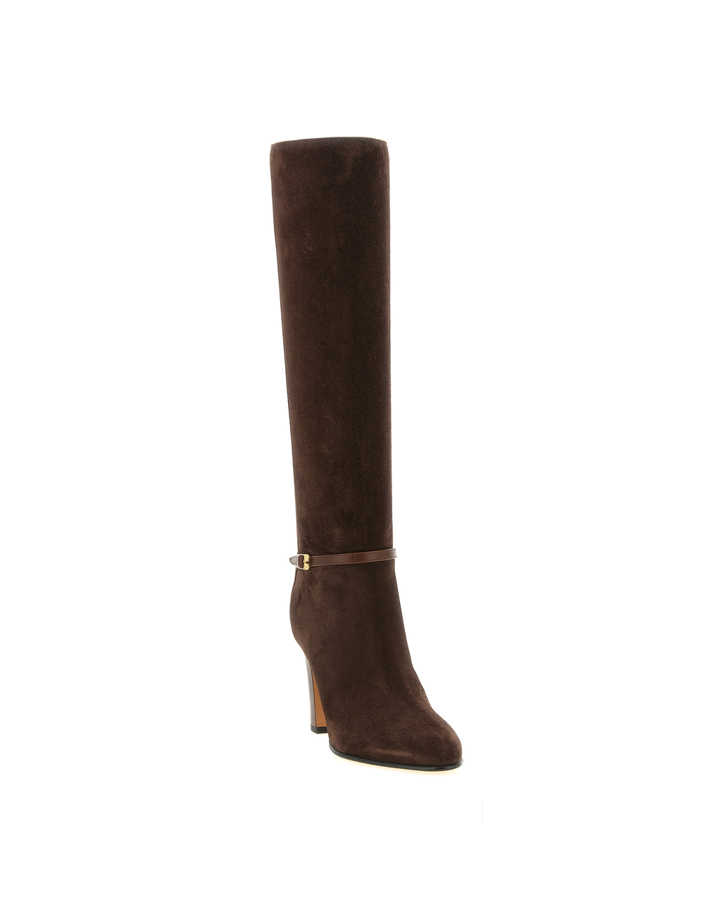Valentino Garavani – Pattie High Boots Brown
